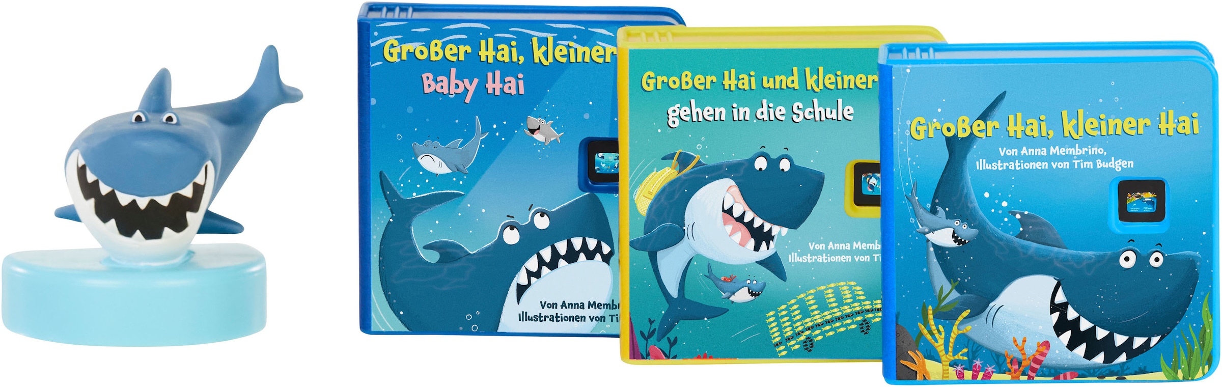 Little Tikes® Hörspielkassette »Story Dream Machine, Grosser Hai, Kleiner Hai Familien-Kollektion« passend für Story Dream Machine