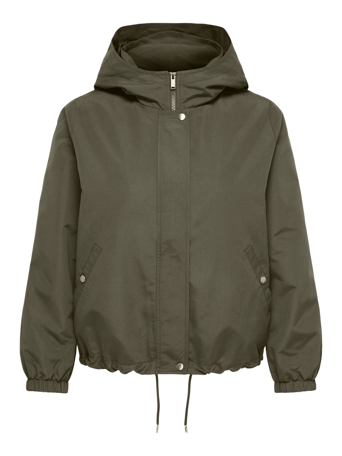 ONLY Parka »ONLMONIC SPRING HOOD JACKET OTW ZL« mit Kapuze Materialmix, mit Kapuze
