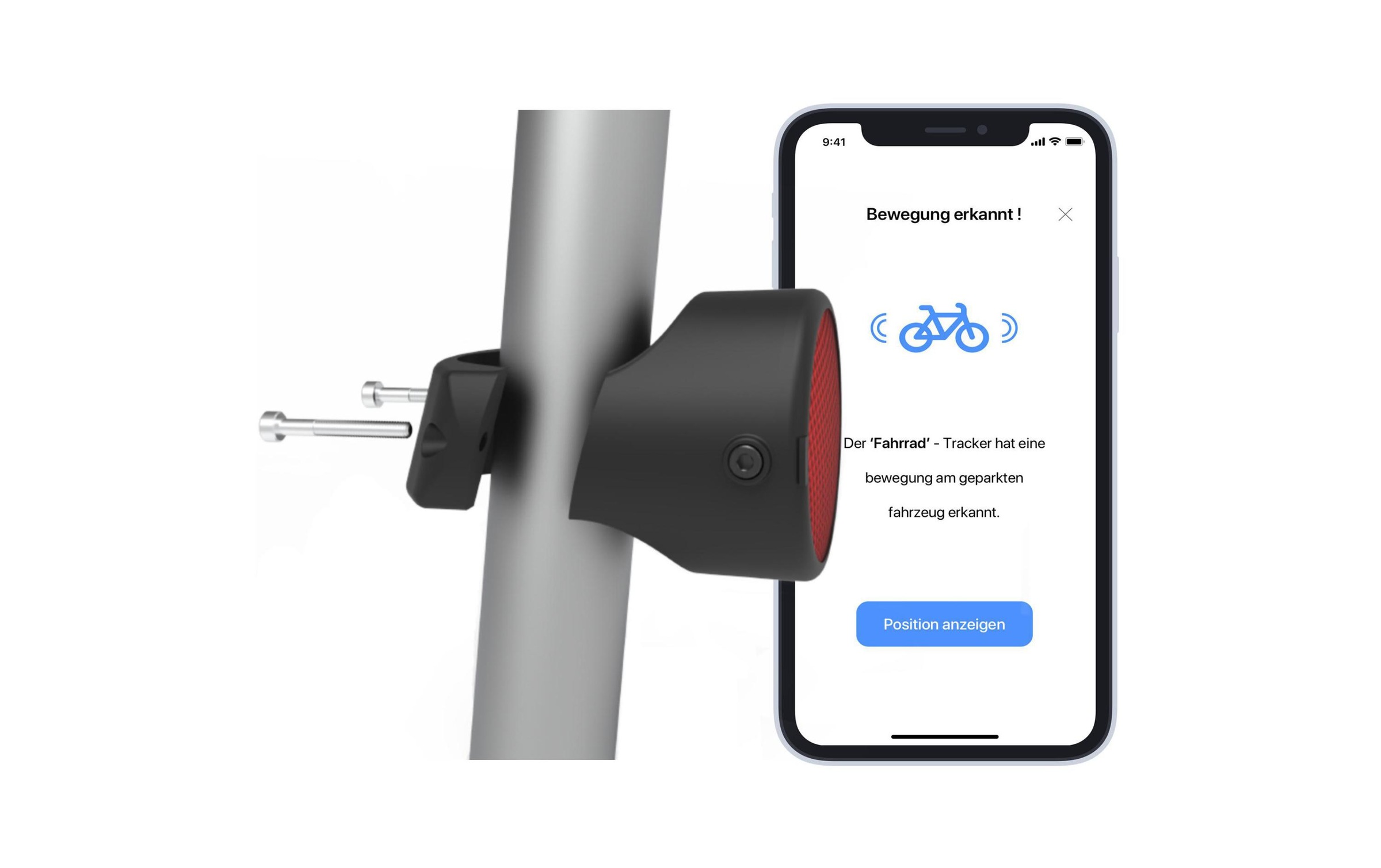 GPS-Tracker »Invoxia Bike Invoxia«