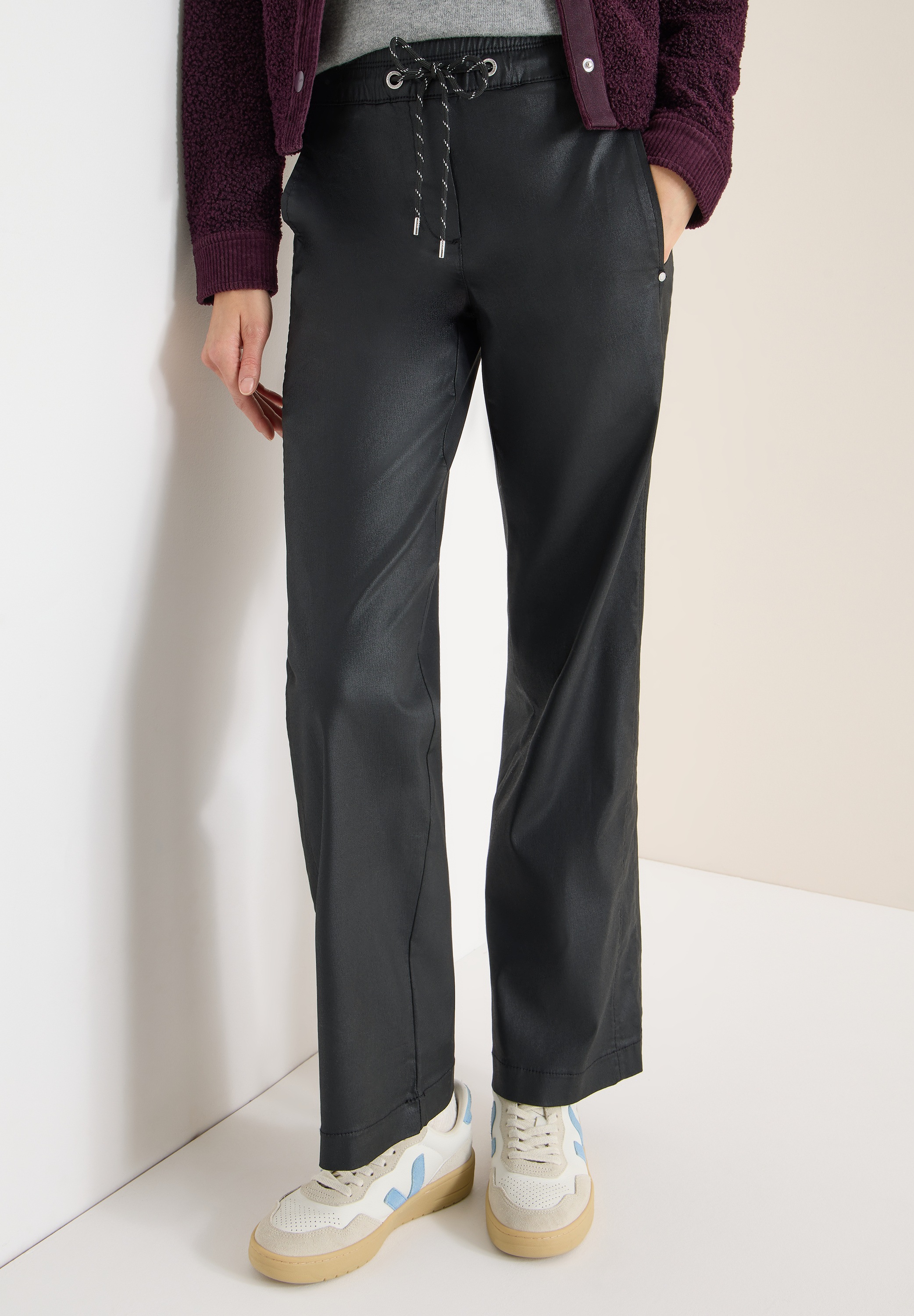 Image of Cecil Schlupfhose "Style NEELE" im Leder-Look