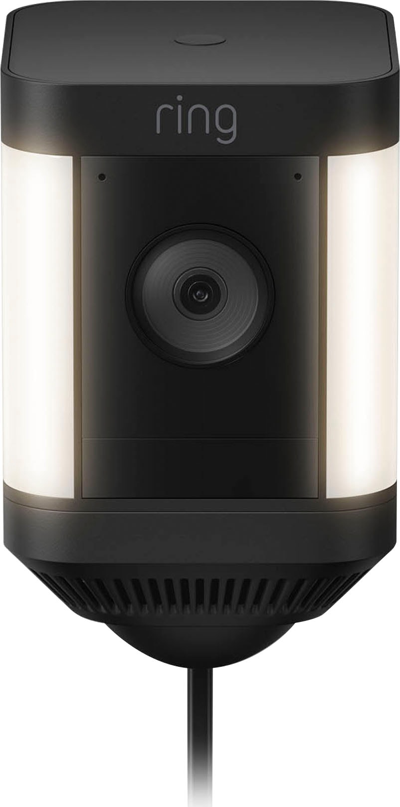 Ring Überwachungskamera »Ring Spotlight Cam Plus, Plug-in - Black - EU«, Aussenbereich