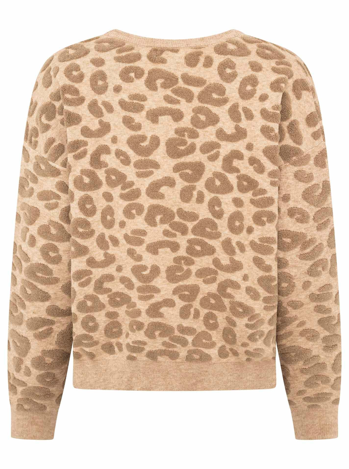 Zwillingsherz Strickpullover »"3D Leo"«, mit erhabenem Leomsuter