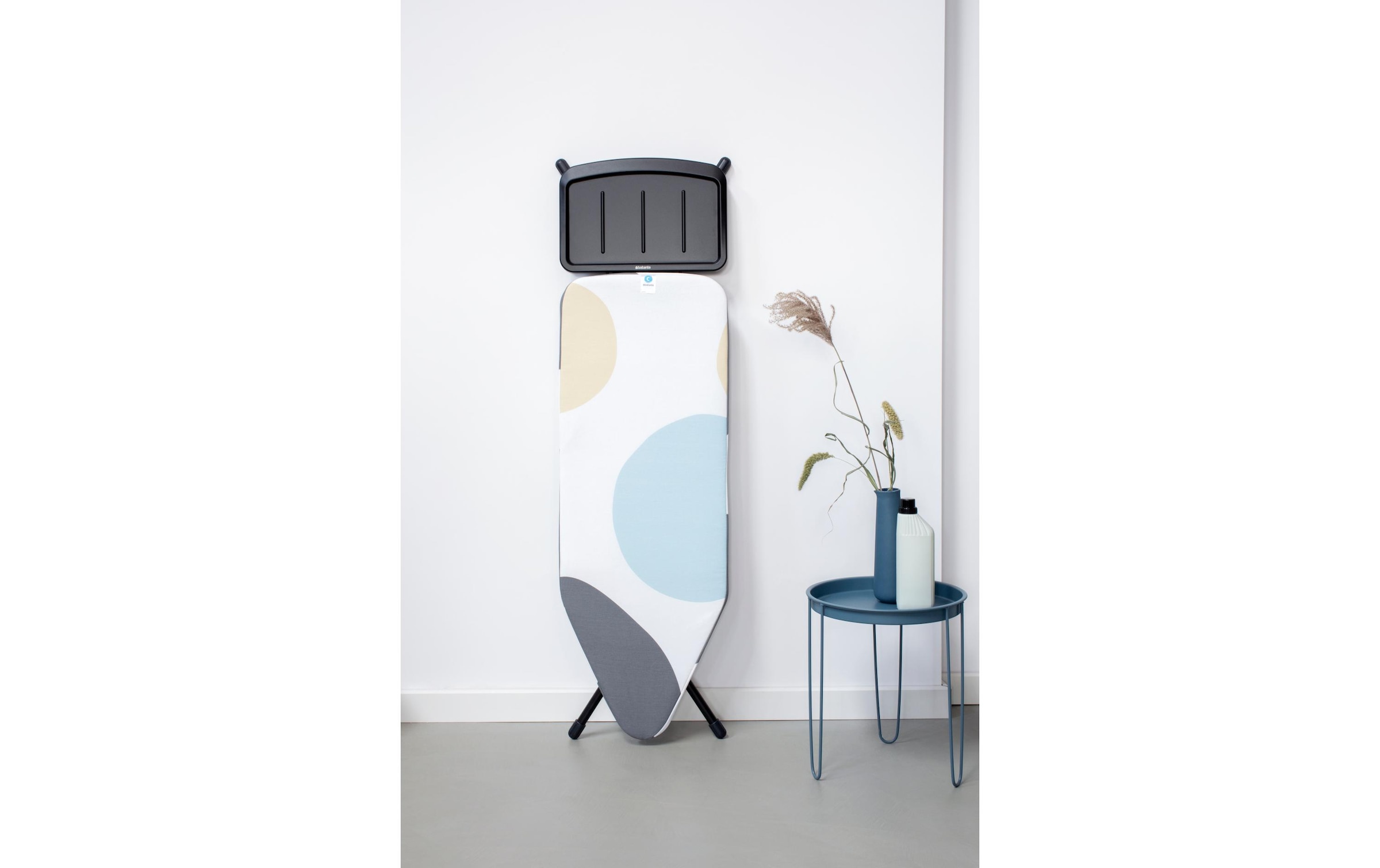 Brabantia Bügelbrett »Spring Bubbles mit Dampfstationsabalge«, Bügelfläche 45 cmx135 cm