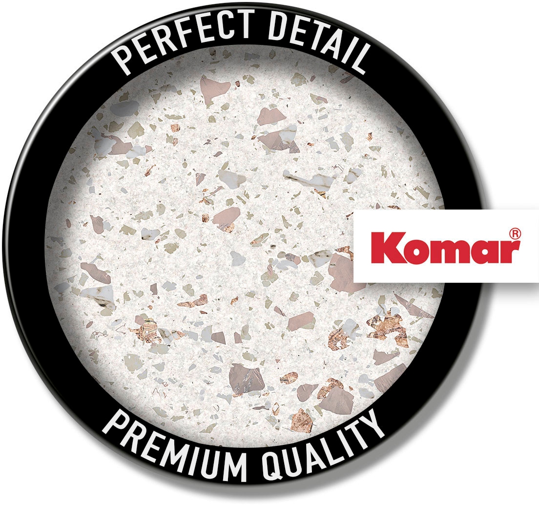 Komar Vliestapete »Digitaldruck Vlies - Tasteful Terrazzo - Grösse 400 x 250 cm«, bedruckt, Wohnzimmer, Schlafzimmer