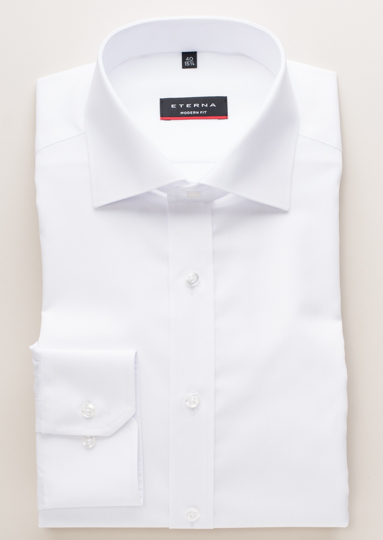 Eterna Langarmhemd »MODERN FIT«, NON IRON (bügelfrei)