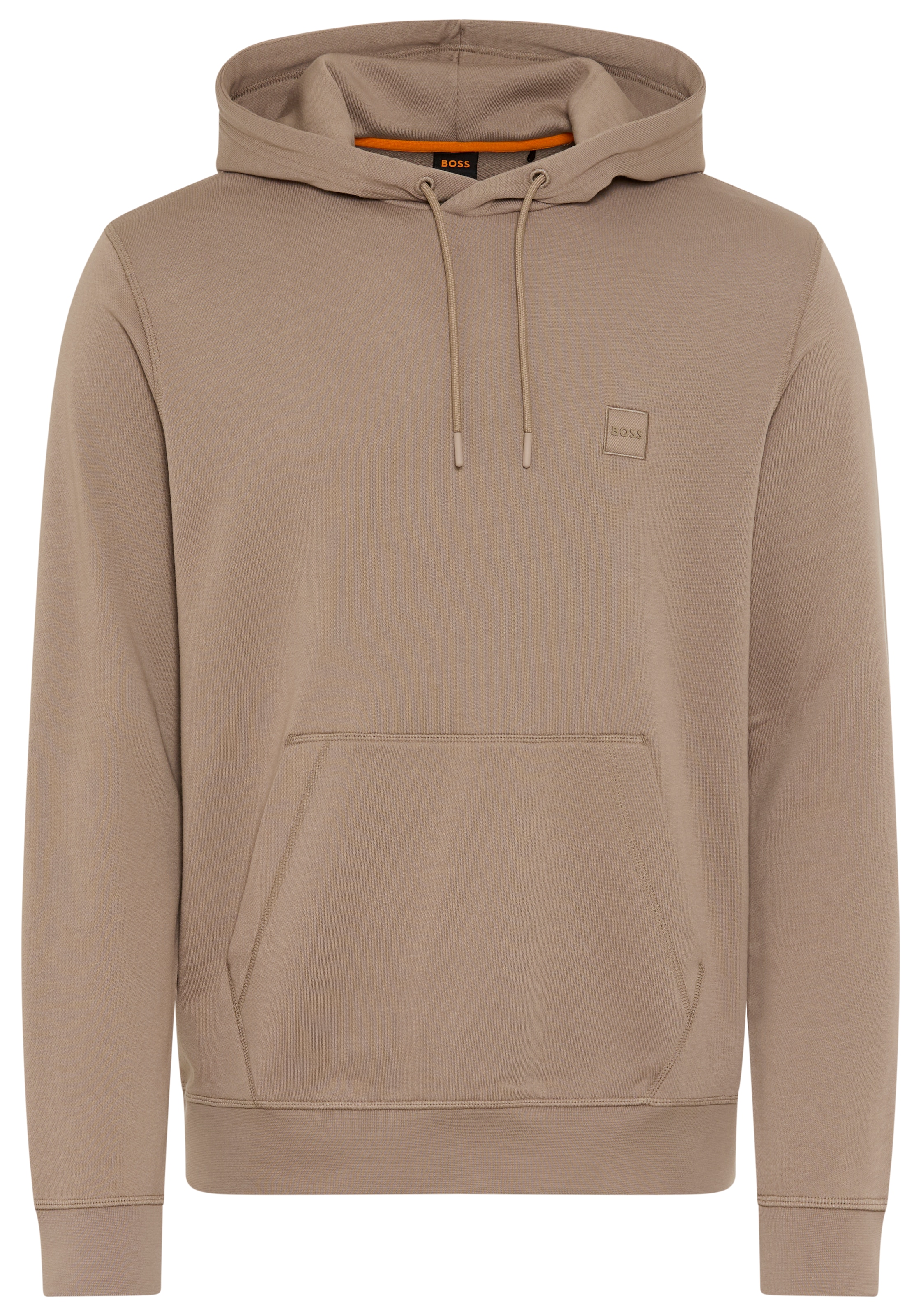 BOSS ORANGE Kapuzensweatshirt »Wetalk«, mit gesticktem BOSS Markenlabel