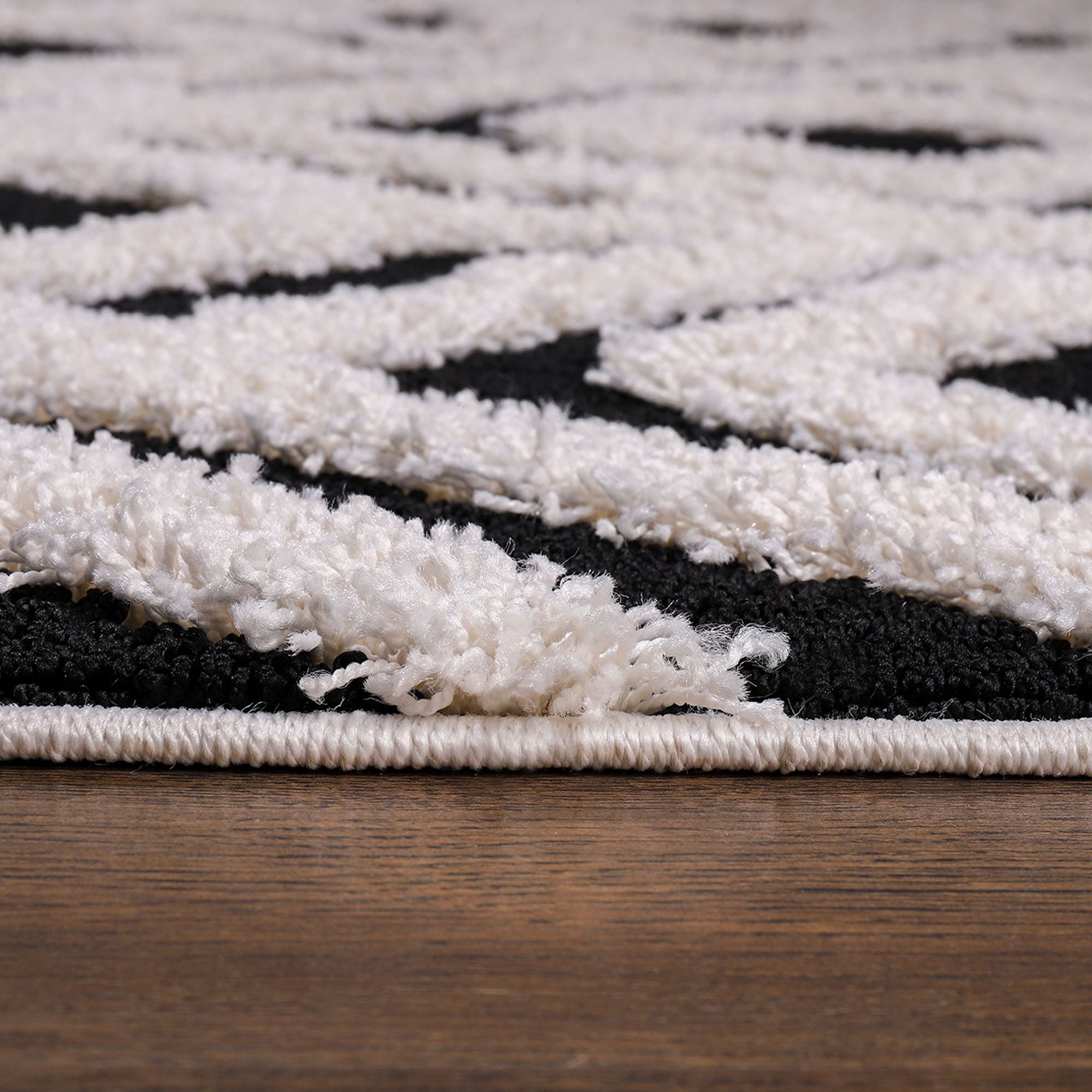 Sanat Hochflor-Teppich »Luxus 3506« rechteckig 30 mm Höhe robuster Langflor, weich, Wohnzimmer, Schlafzimmer