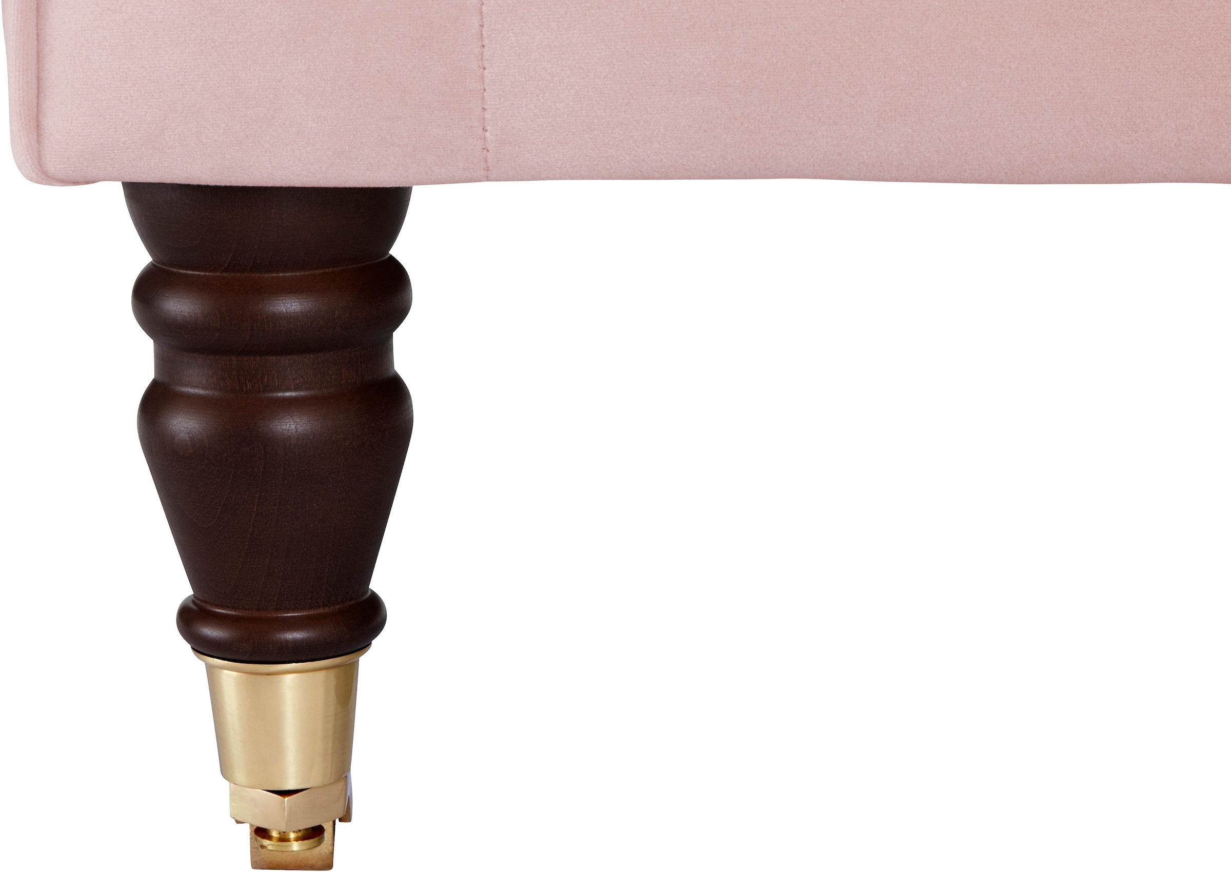 Home affaire Sessel »Rennes« in Samtoptik oder Baumwoll-Mix