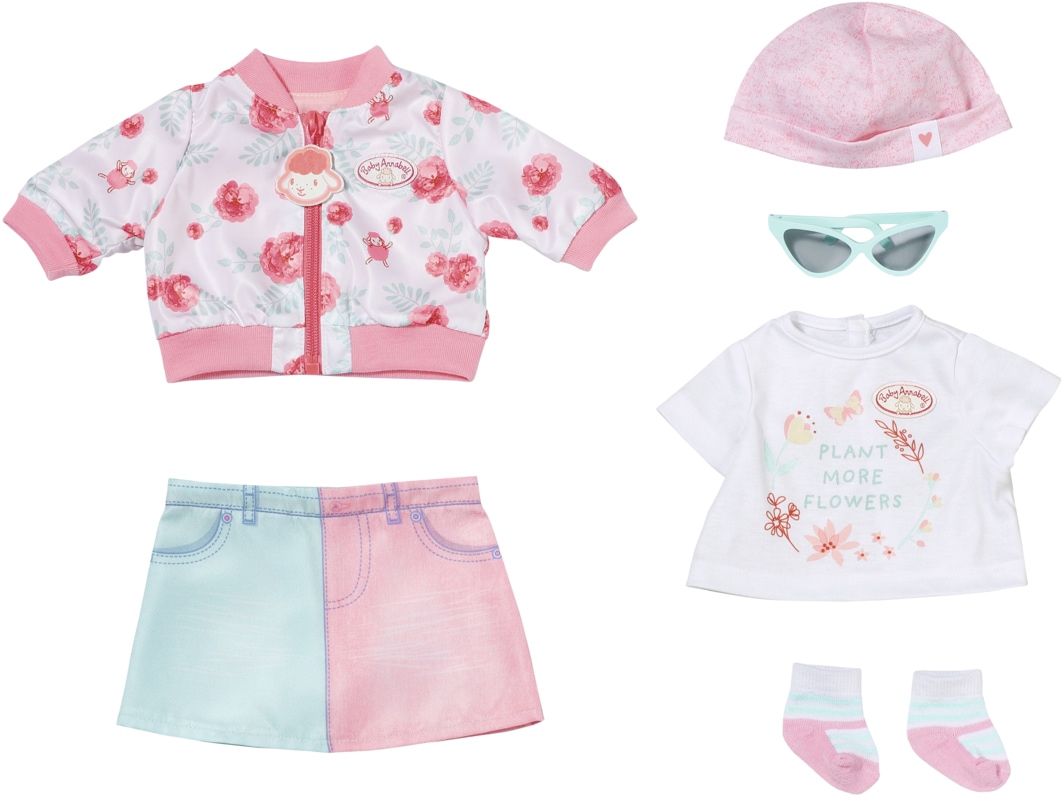 Baby Annabell Puppenkleidung »Deluxe Frühling«, (Set, 6 tlg.)