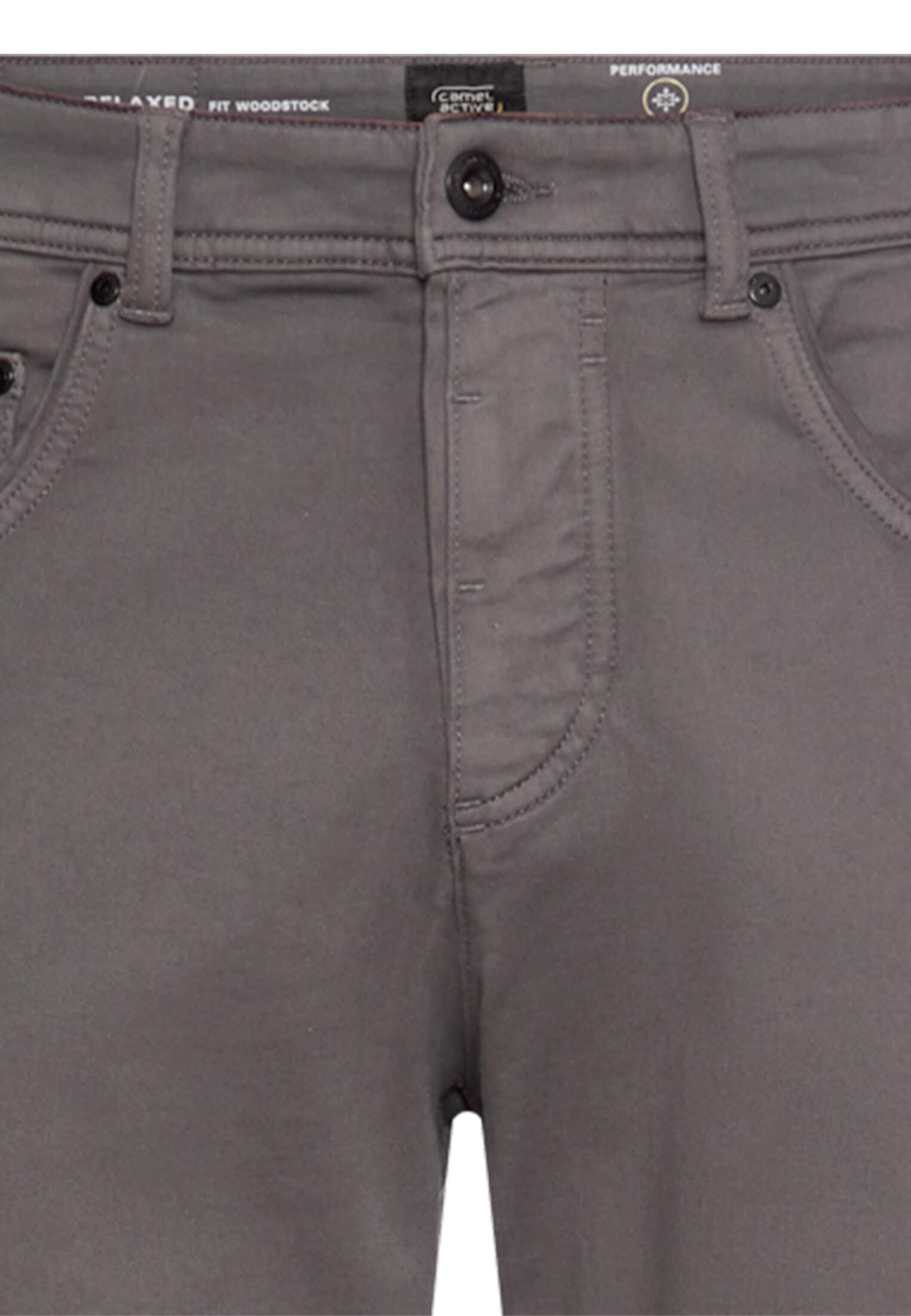 camel active Pantalon 5 poches  en coupe décontractée avec stretch