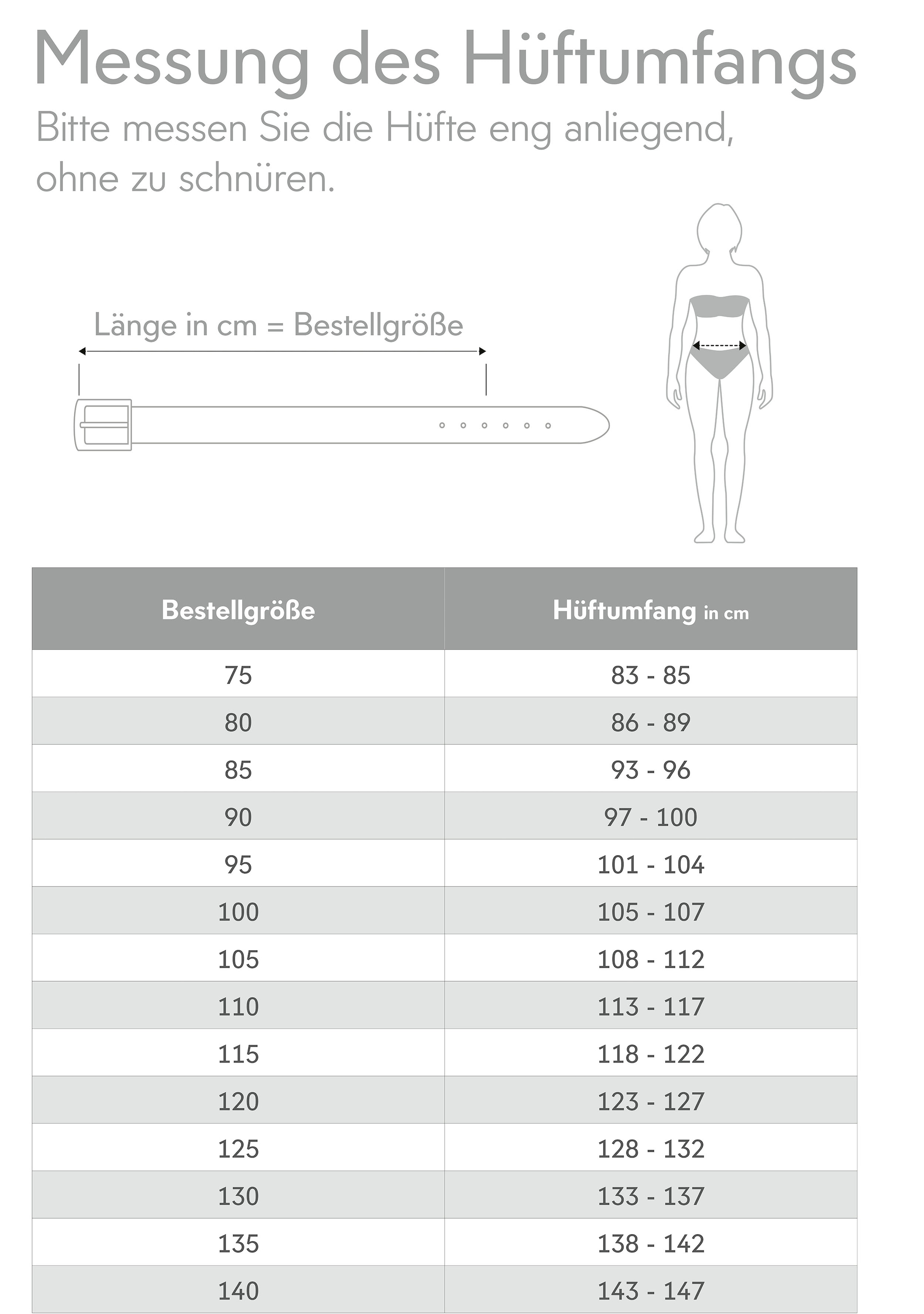 Tamaris Ledergürtel mit Doppelschnalle