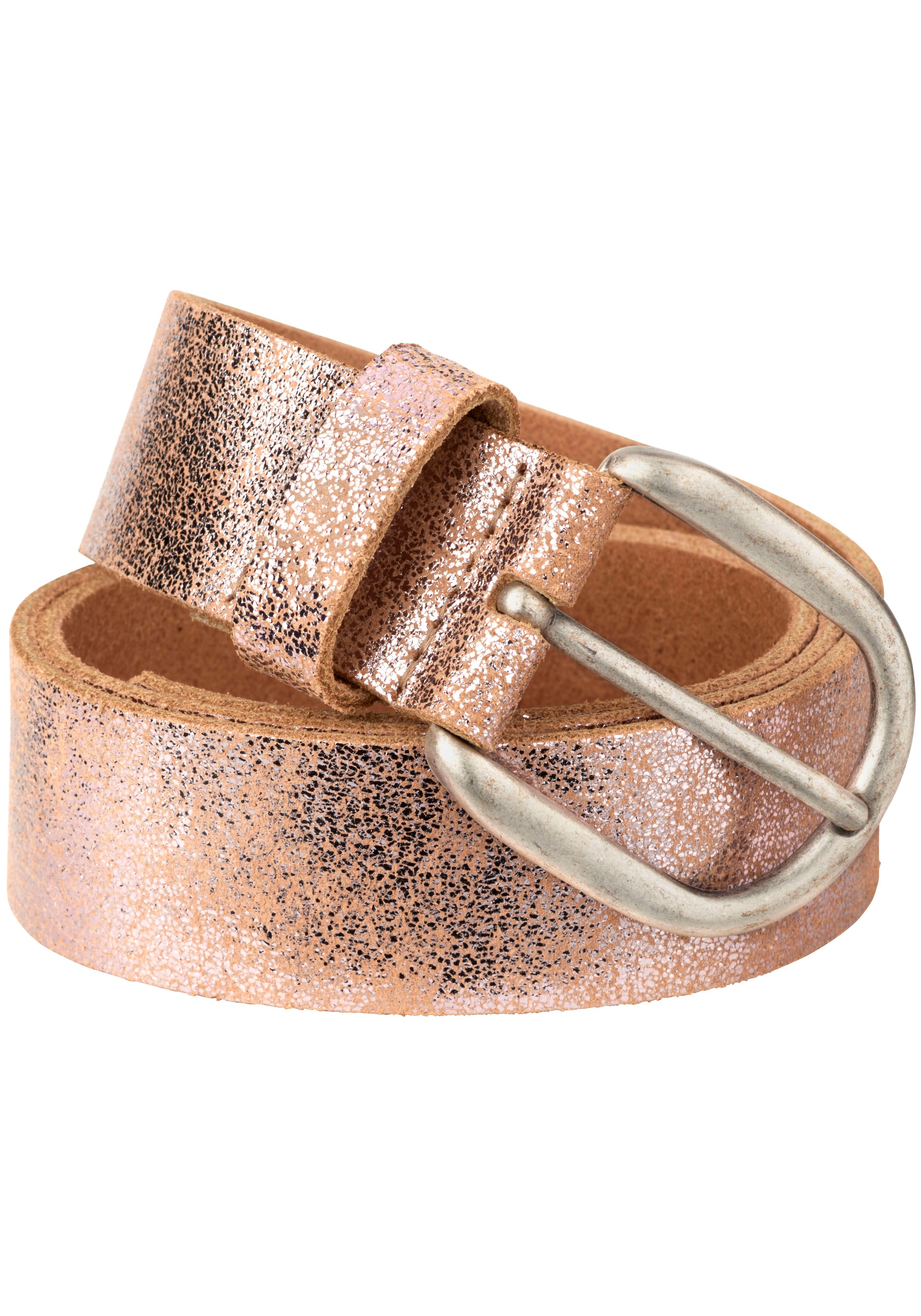 Image of Tamaris Ledergürtel, mit Metallic-Print bei Ackermann Versand Schweiz