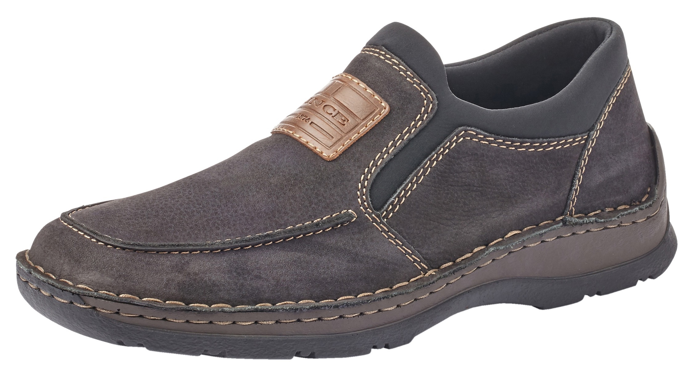 Image of Rieker Slipper, mit aufwendigen Ziernähten bei Ackermann Versand Schweiz