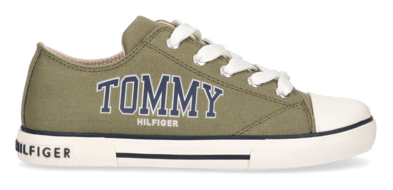 Image of Tommy Hilfiger Sneaker »LOW CUT LACE-UP SNEAKER«, mit breitem Logo bei Ackermann Versand Schweiz