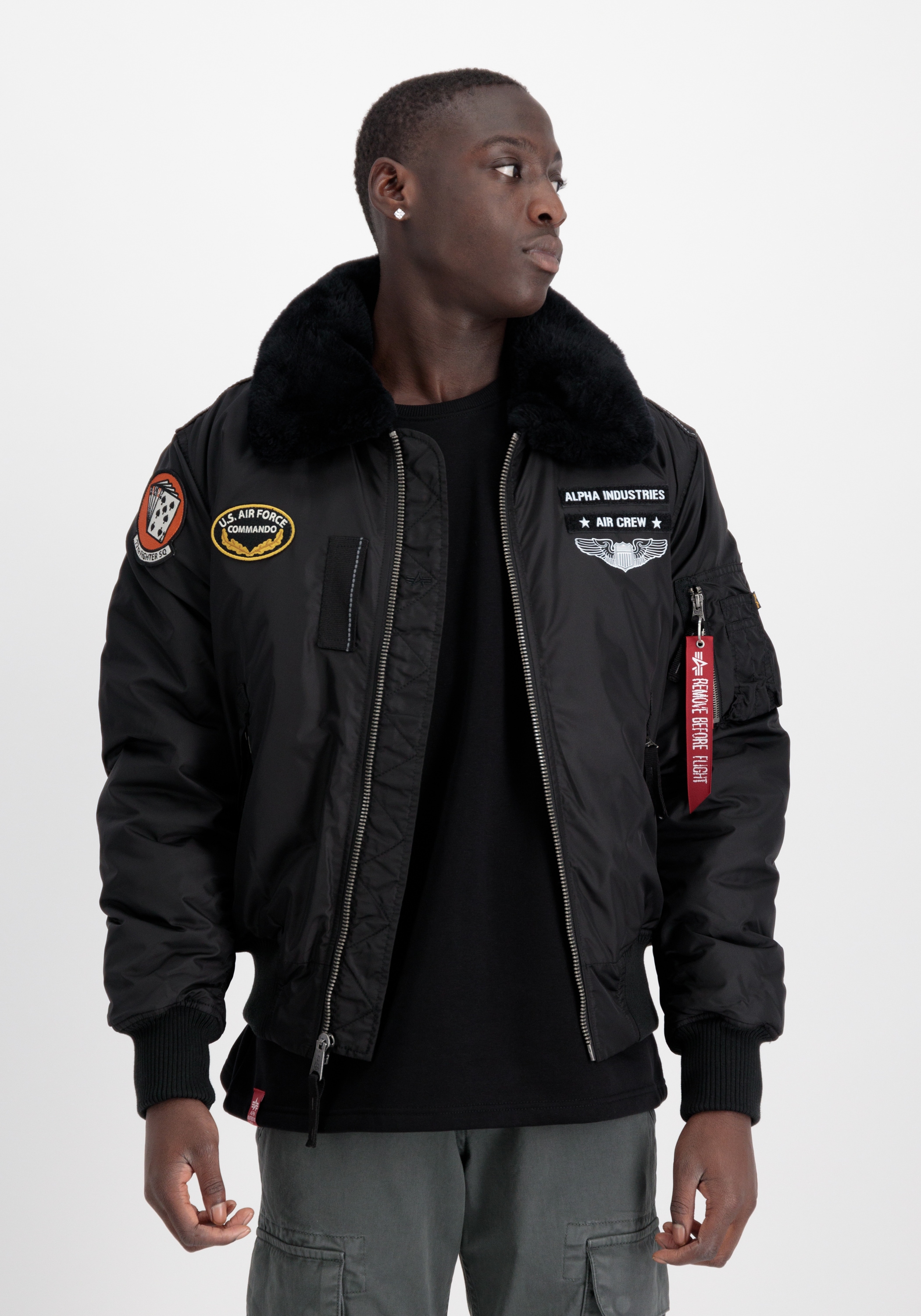 Bomberjacke »Alpha Industries Men - Bomber Jackets Injector III Air Force«