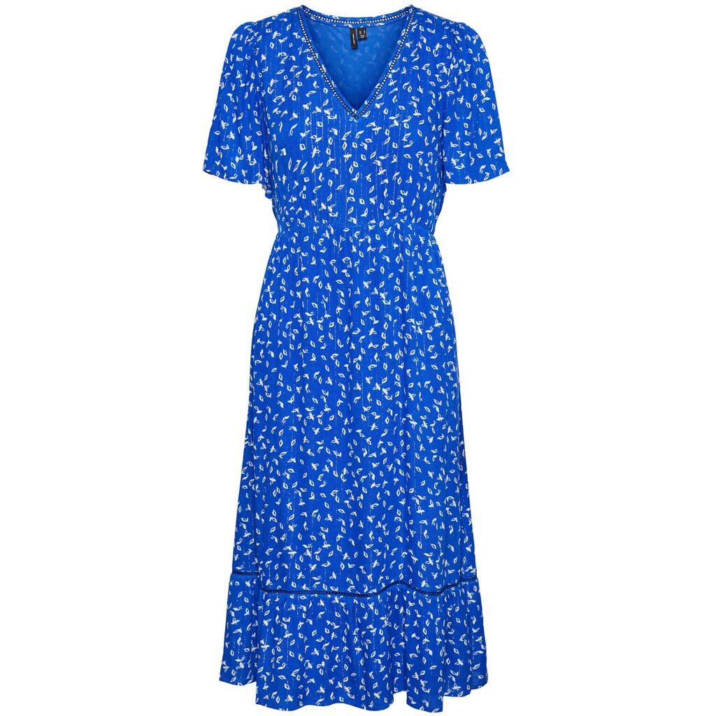 Vero Moda Midikleid »VMTIRZA S/S CALF DRESS WVN«
