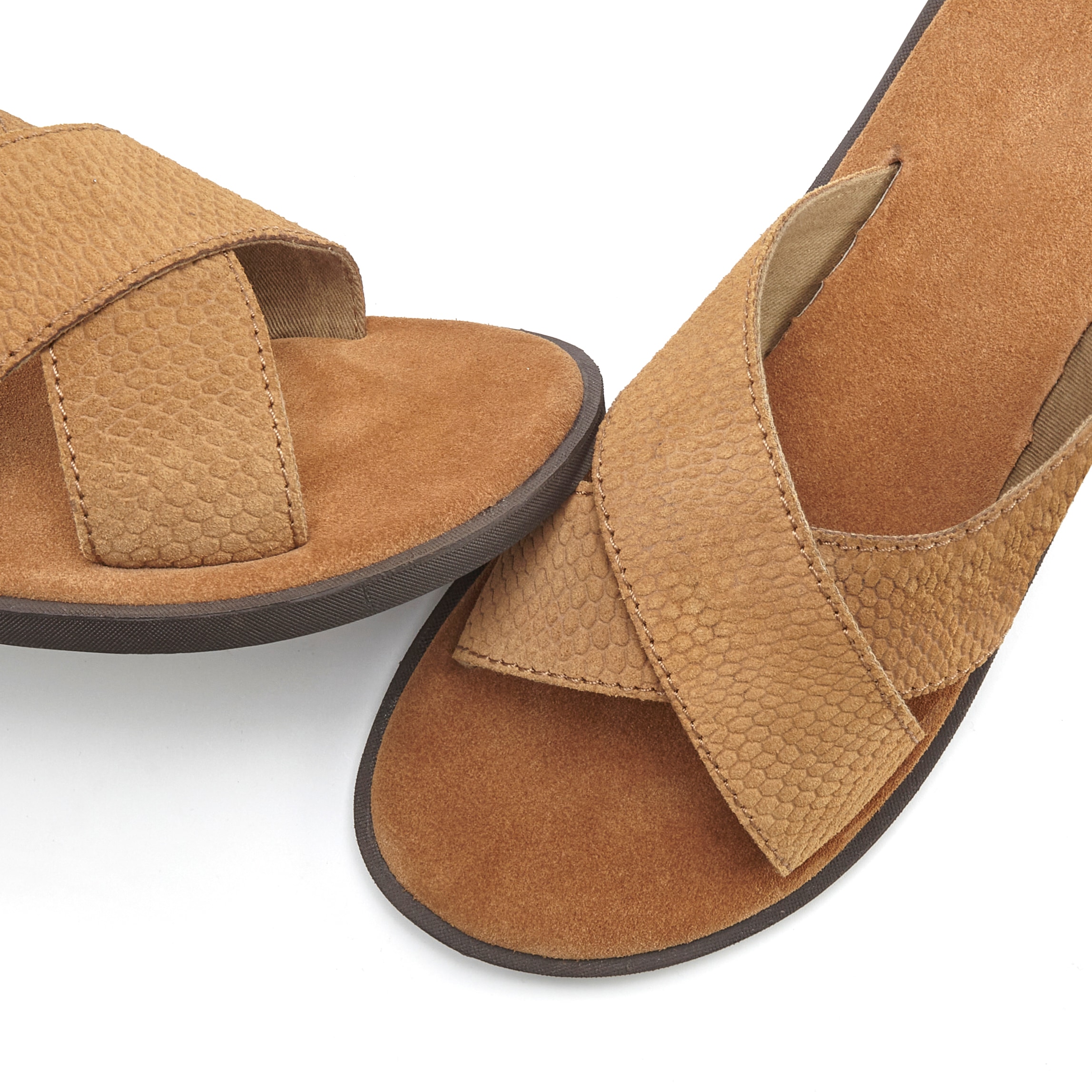 Beachtime Pantolette »Sommerschuhe, offener Schuh, Sandale«  NEU aus weichem Leder mit leichter Sohle
