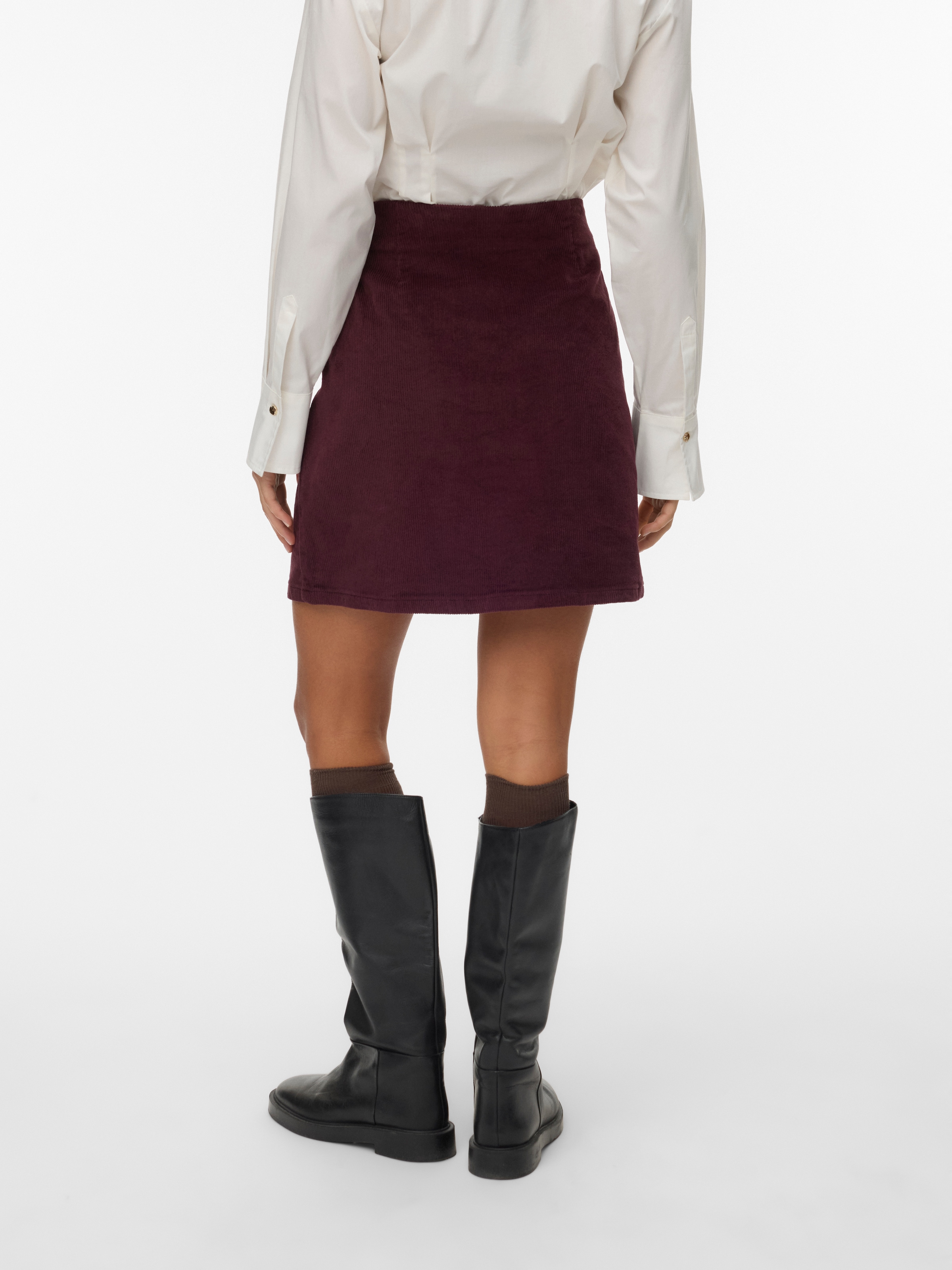 Vero Moda Cordrock »VMETTA HR SHORT CORD SKATER SKIRT NOOS«