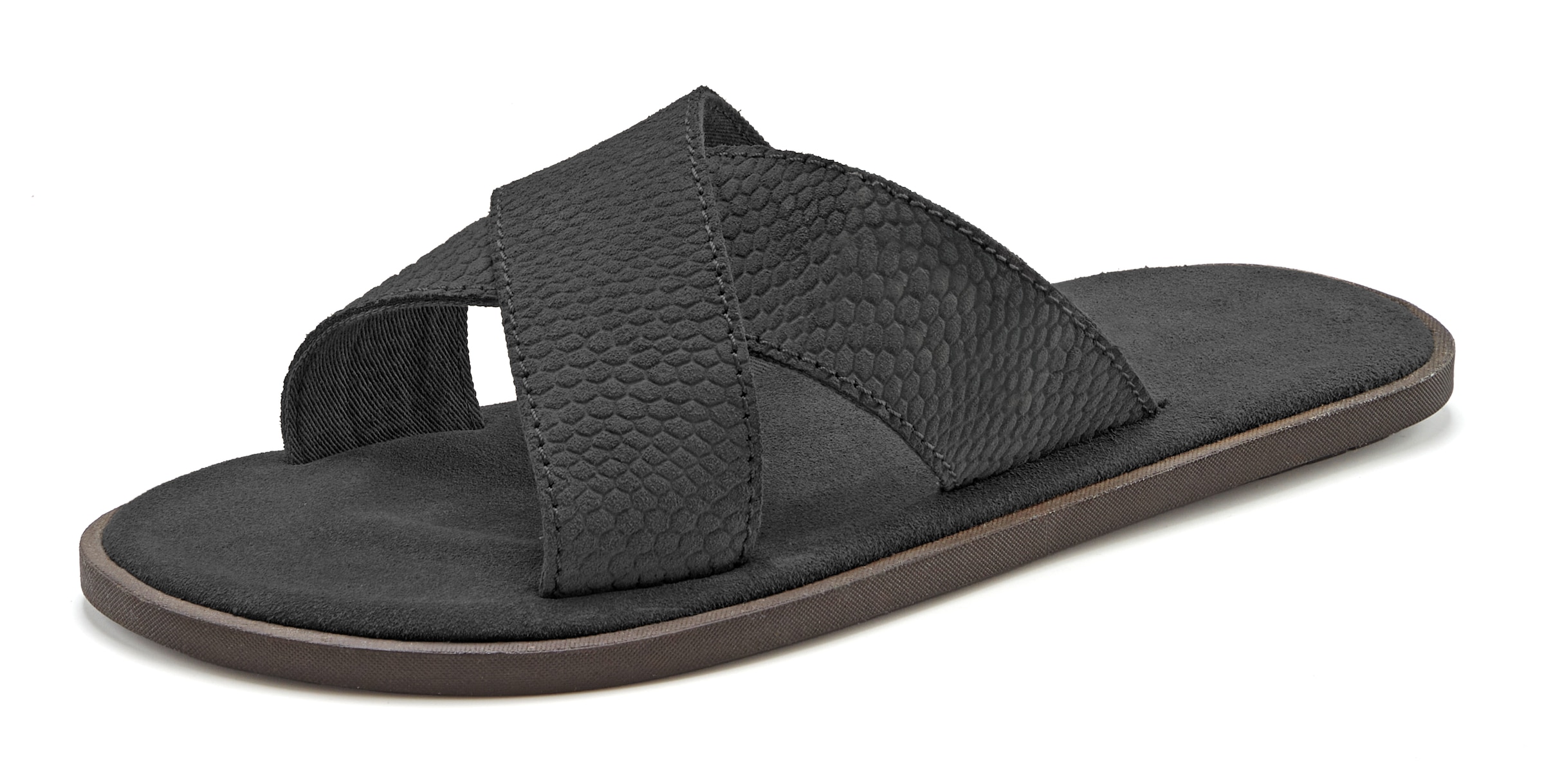 Beachtime Pantolette »Sommerschuhe, offener Schuh, Sandale«  NEU aus weichem Leder mit leichter Sohle