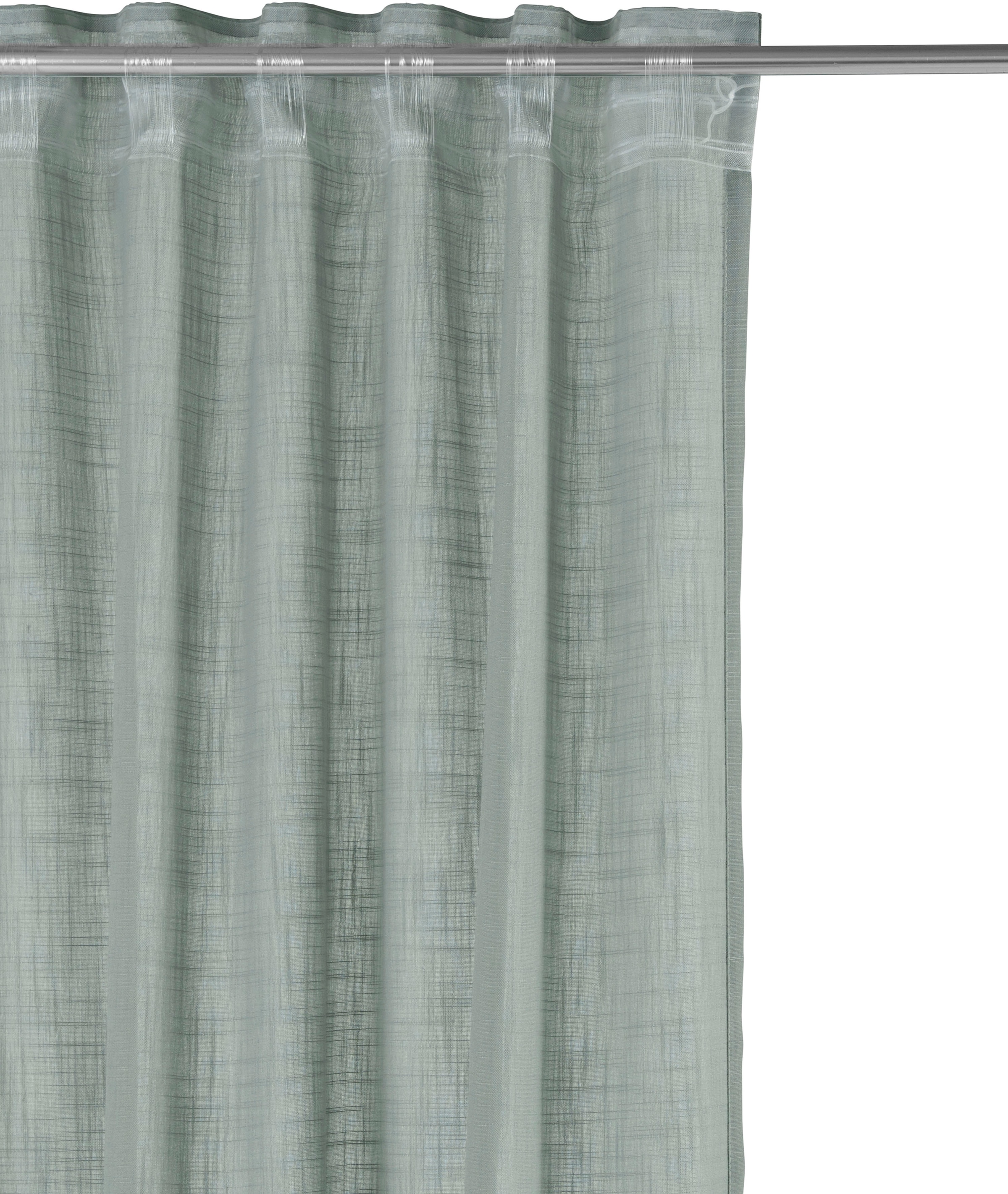 Home affaire Collection Rideau »Linsdorf« Bande multifonctionnelle 1 cuis tlg. Leinenstruktur, halbtransparent