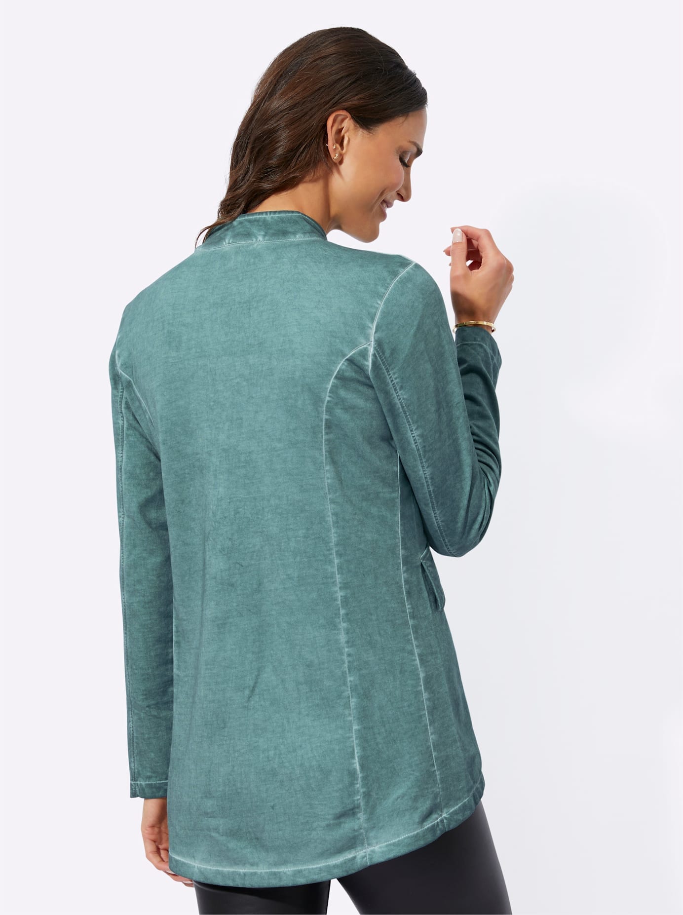 Inspirationen Shirtjacke »Sweatjacke«, (1 tlg.)