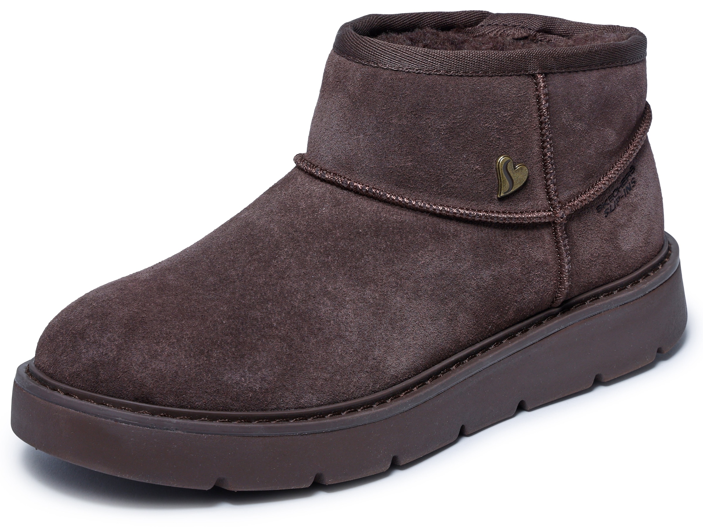 Image of Skechers "KEEPSAKES COZY-COZY MINI" Snowboots, Schlupfstiefel mit Plateausohle