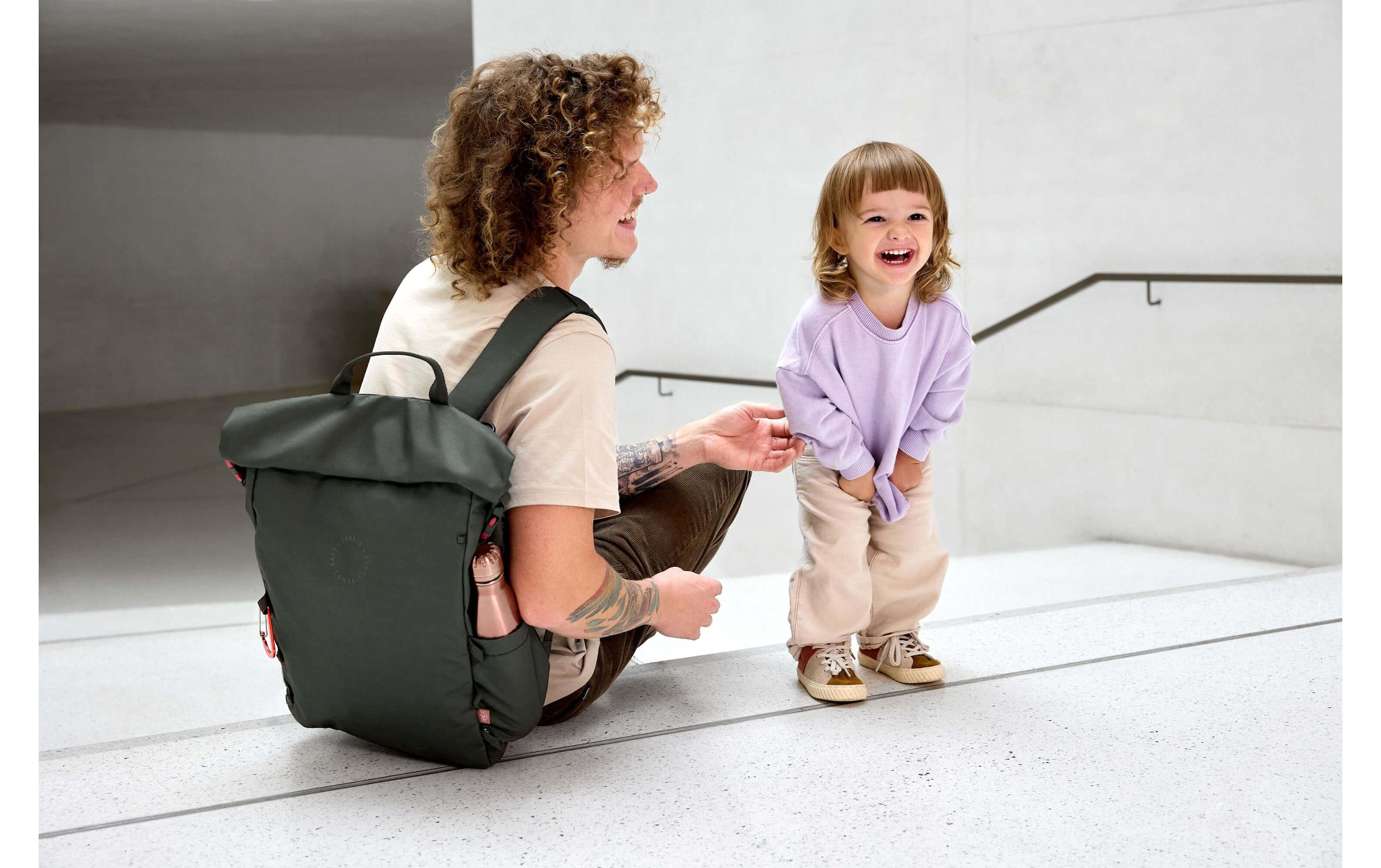 LÄSSIG Wickelrucksack »Outdoor Rolltop«