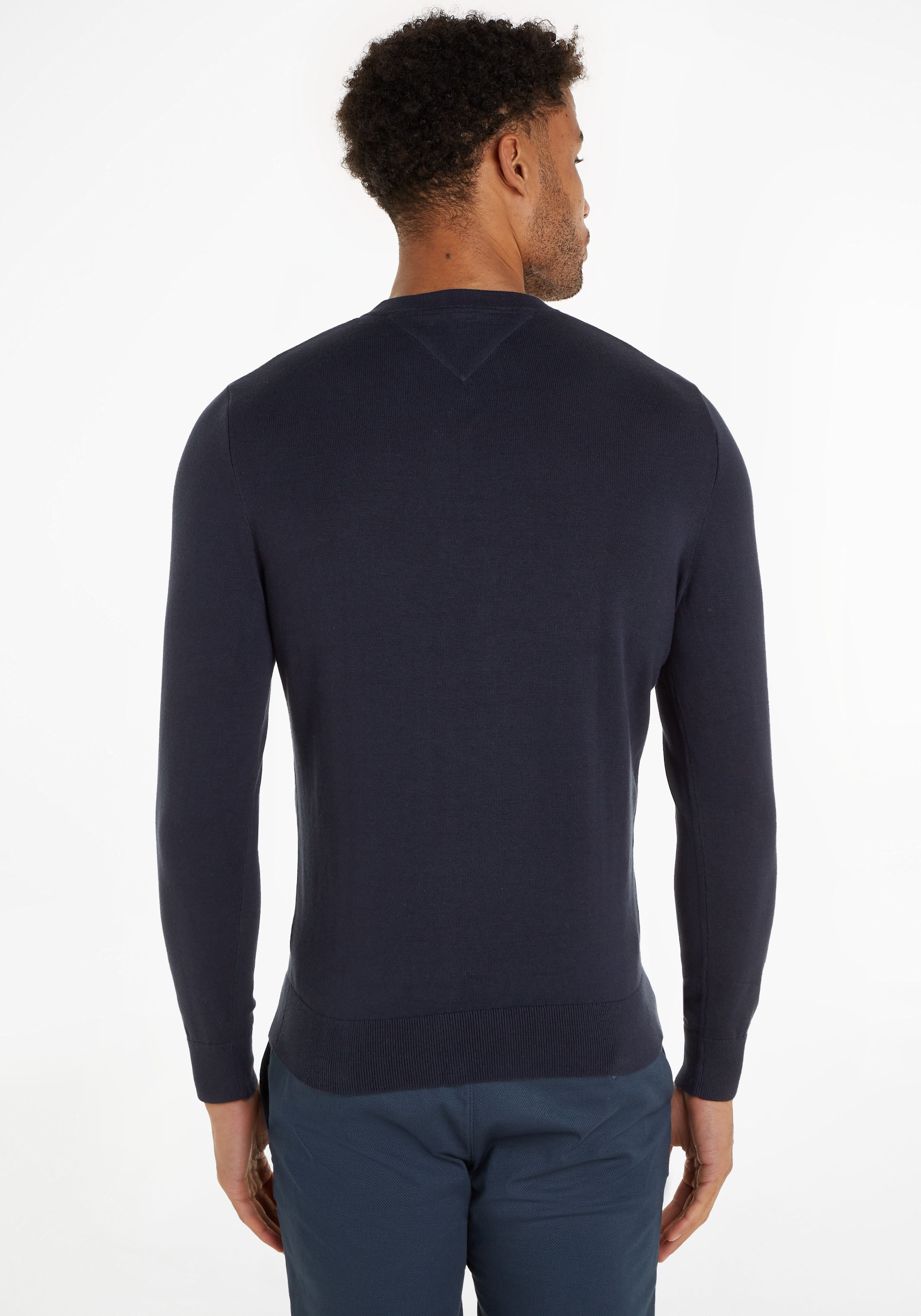 Tommy Hilfiger V-Ausschnitt-Pullover »CLASSIC COTTON V NECK«