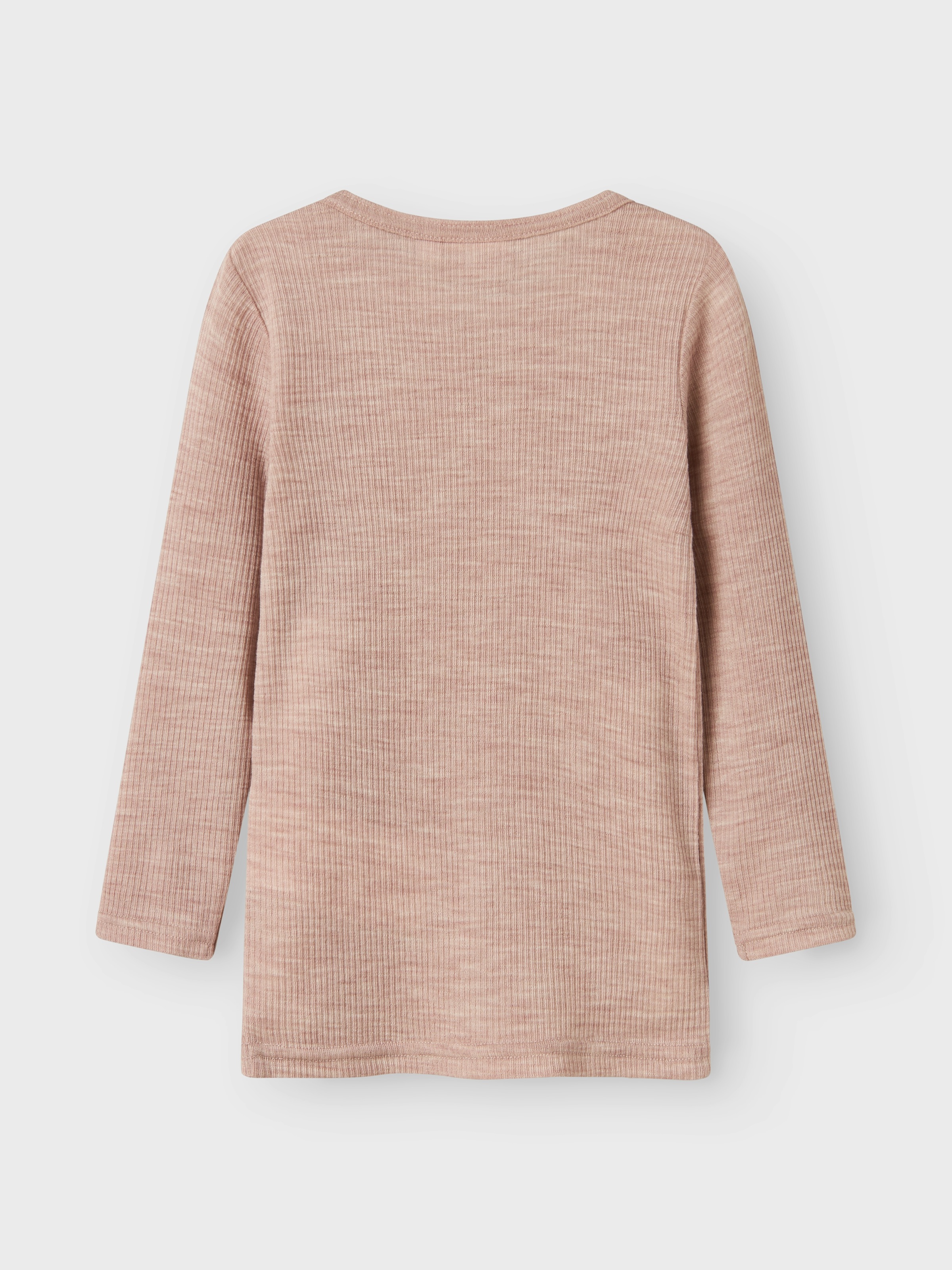 Name It Langarmshirt »NMNWAX WOOL RIB LS TOP NOOS«, aus reiner Merinowolle