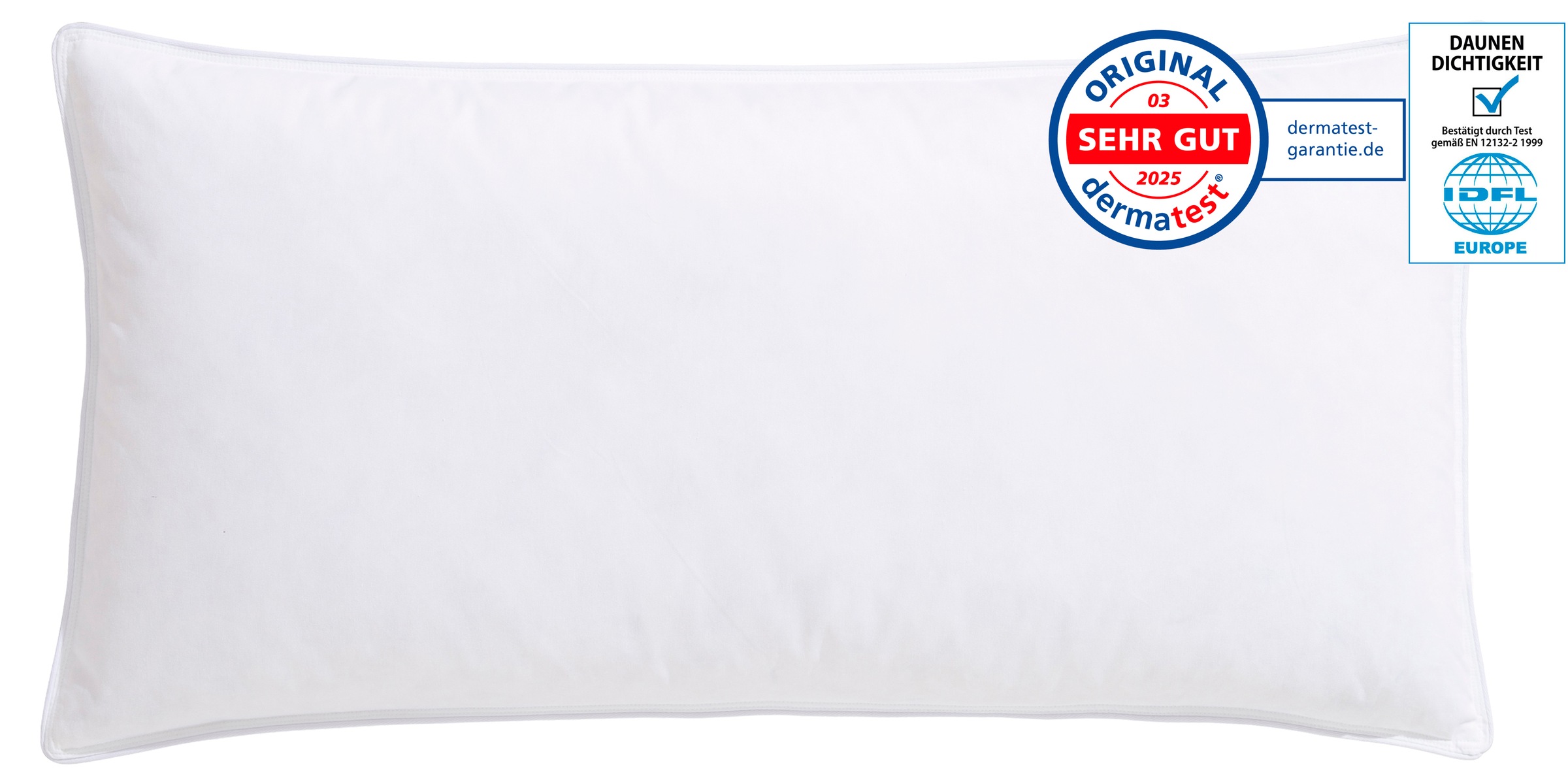 GOODproduct Kassettenbett + Kopfkissen »RINA, Bettdecke in 135x200 & 155x220 cm, 2-tlg.« Set mit Kissen 40x80 cm, 80x80 cm für Herbst, Winter, Made in Germany