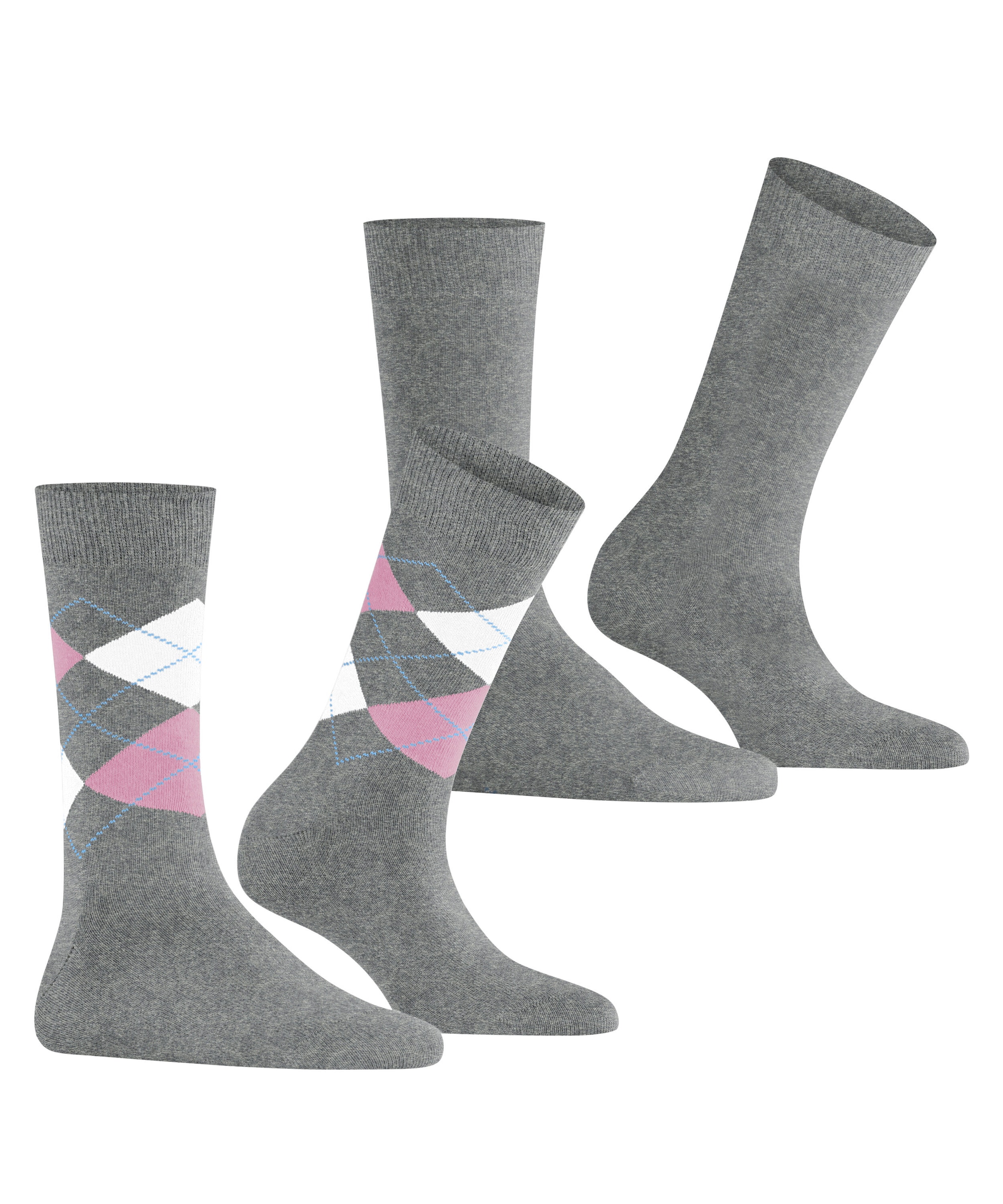 Burlington Socken »Everyday Mix«, (2 Paar, 2er Pack), aus weicher gekämmter Baumwolle atmungsaktiv