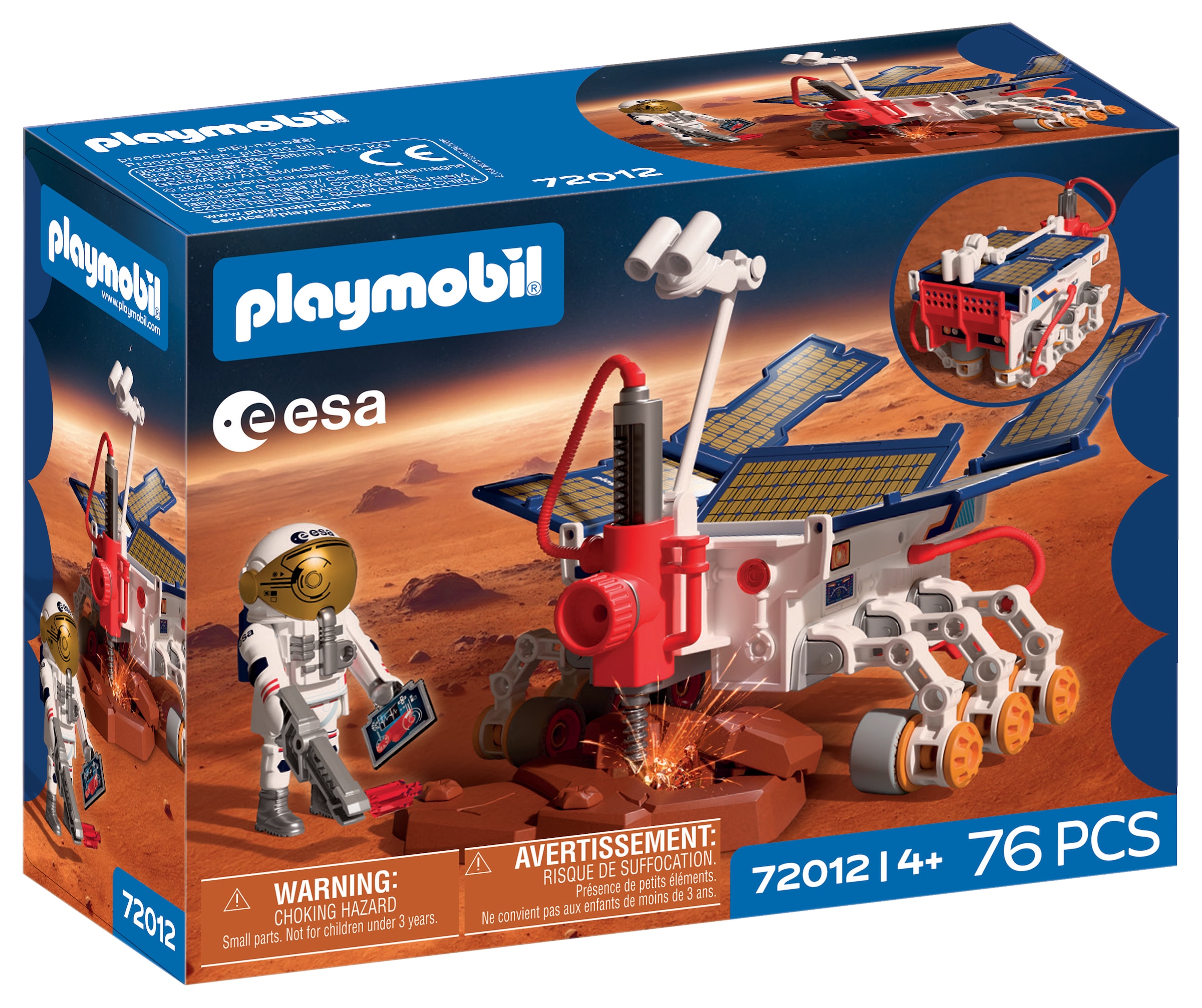 Playmobil® Jeu de construction »ESA: Mars-Erkundungsrover (72012), City Action«