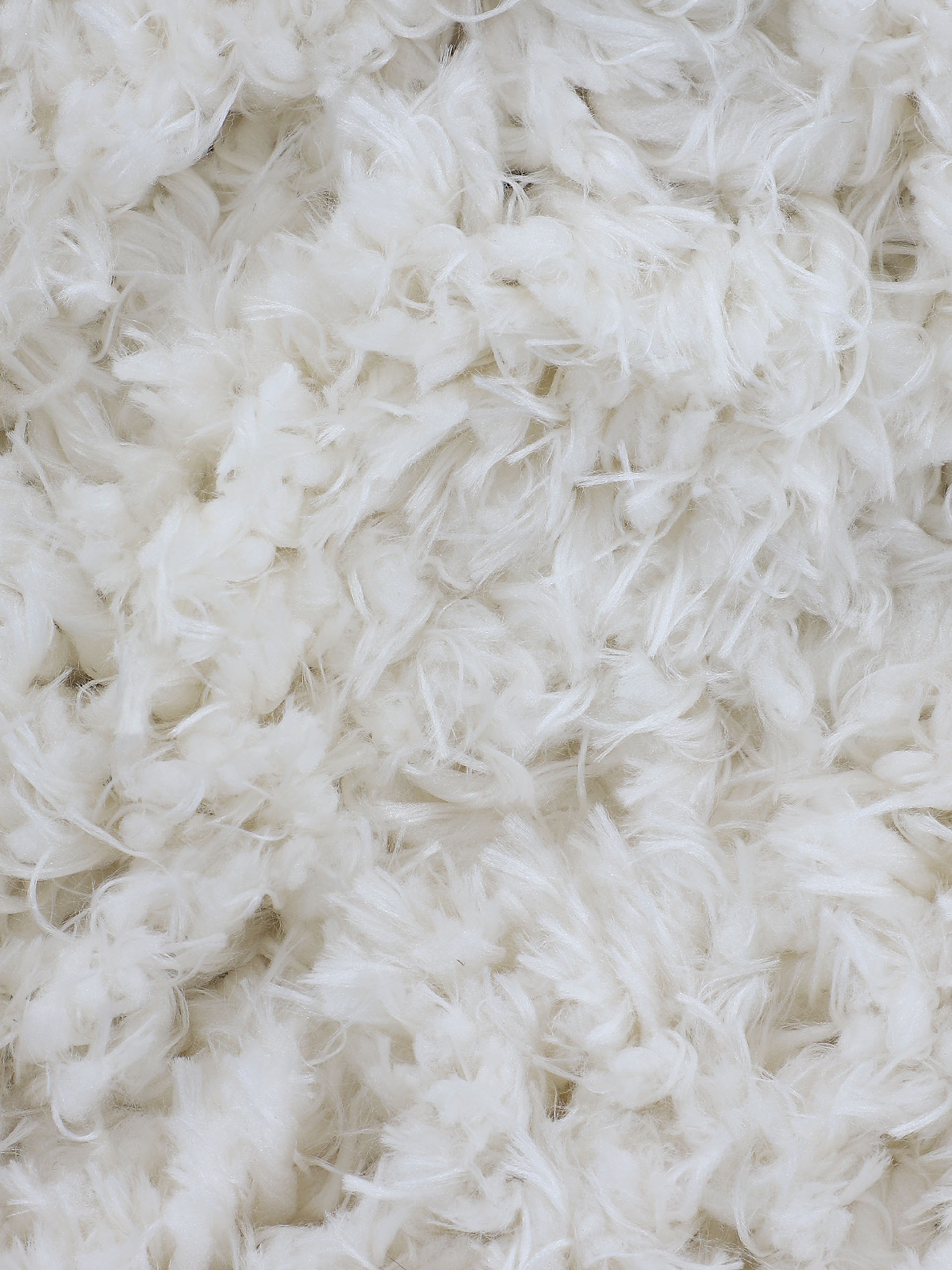 carpetfine Tapis à poils longs »Eddy« Rectangulaire 30 mm Höhe Shaggy, auch als Läufer und in quadratisch, mit Fransen, Wohnzimmer