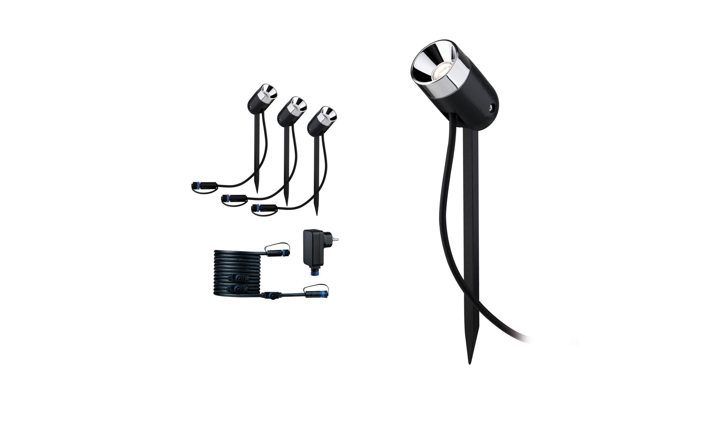 Image of Paulmann Gartenstrahler »Plug & Shine PIKE 45, 3000 K, Basisset« bei Ackermann Versand Schweiz