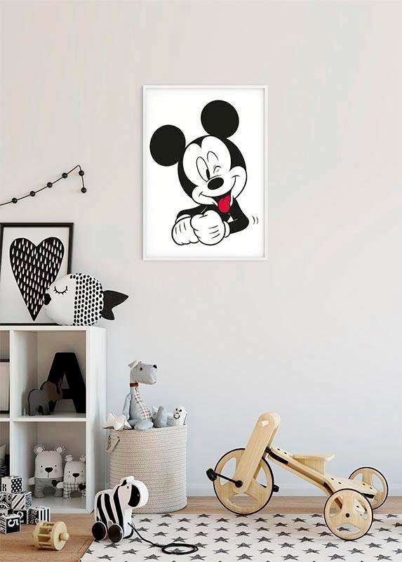 Komar Bild »Mickey Mouse Funny«, Disney, (1 St.), Wandbild zur Dekoration im Kinderzimmer - ohne Rahmen