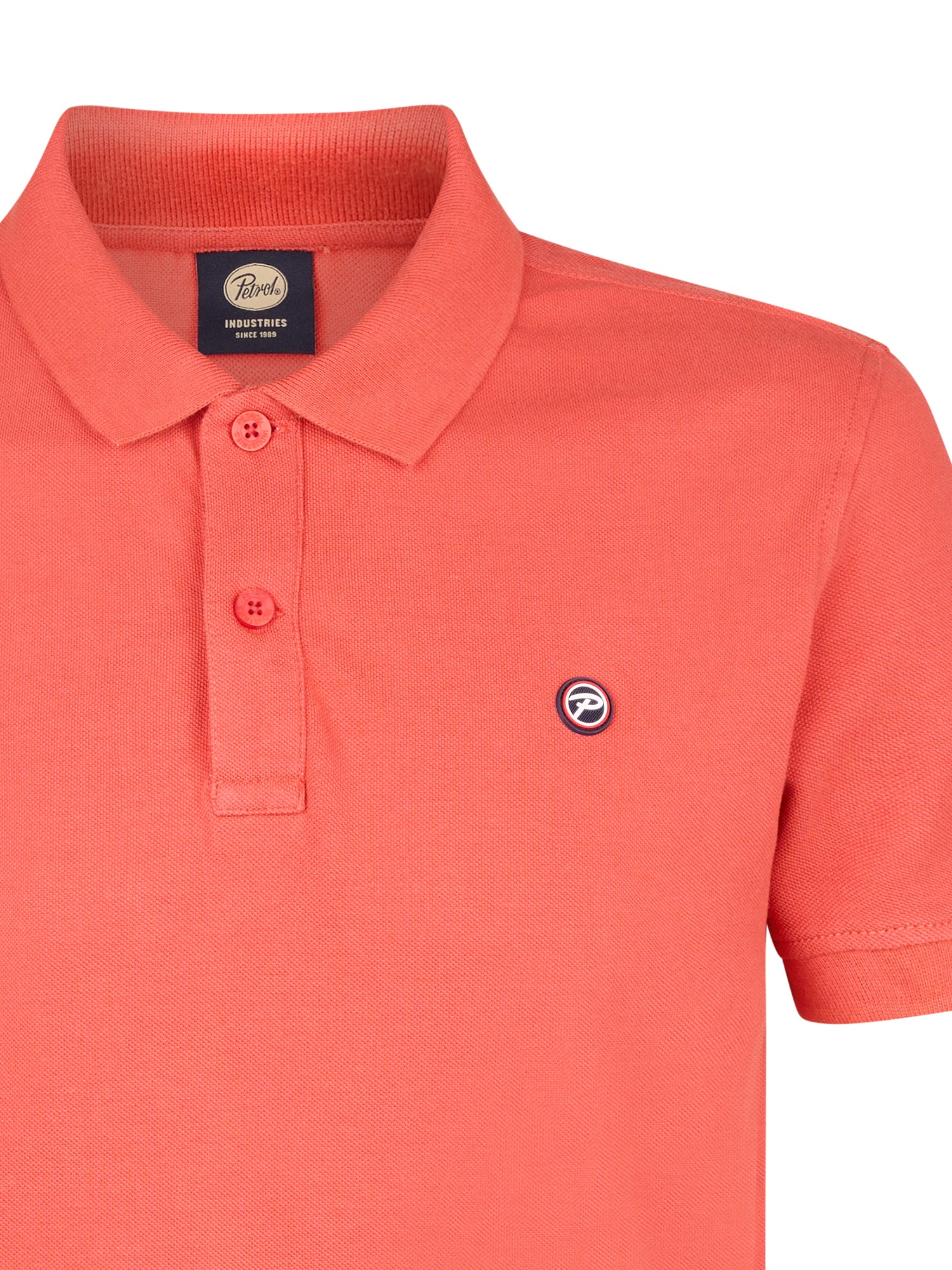 Petrol Industries Polo mit Logo Stickerei