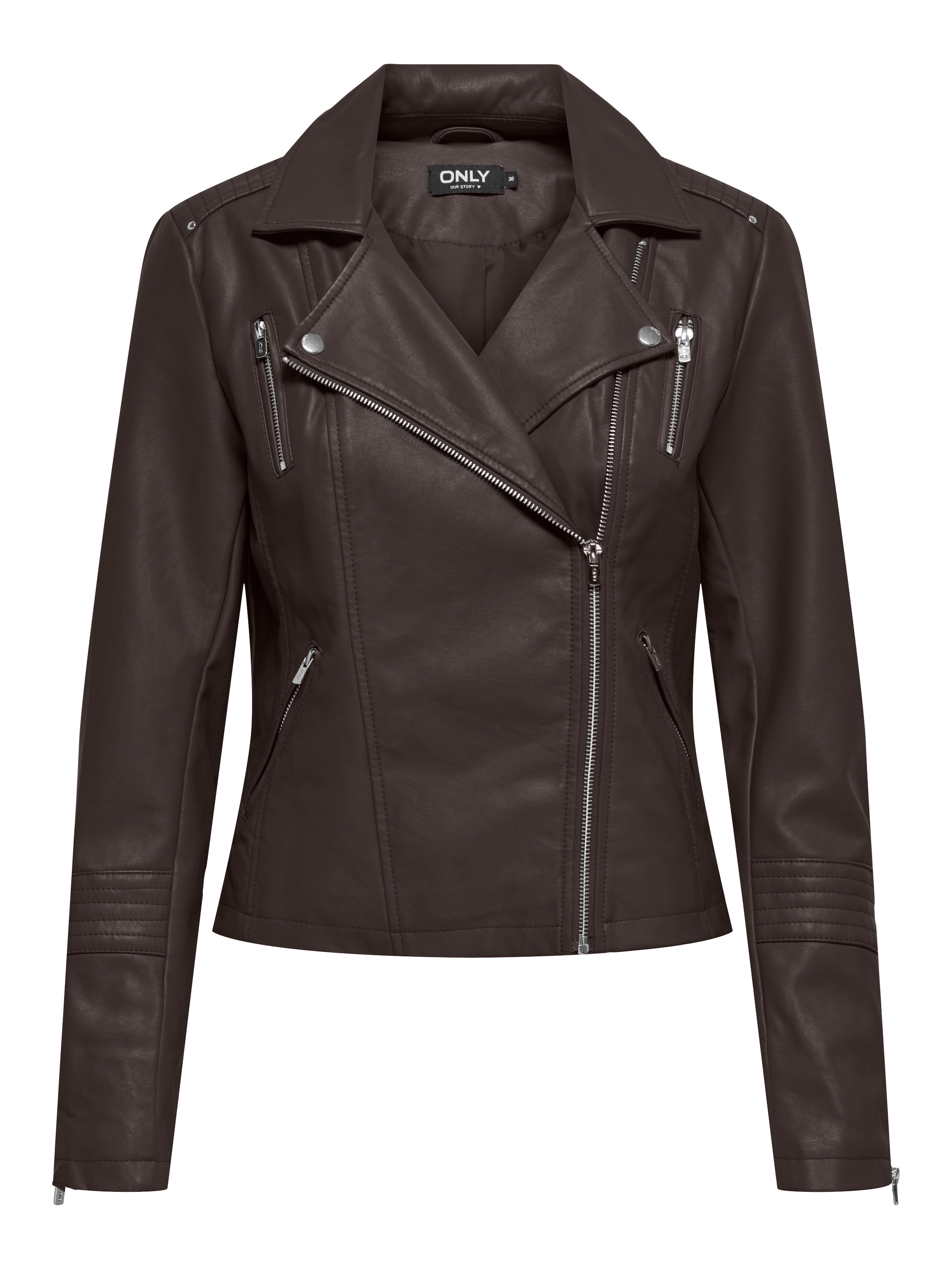 ONLY Veste en imitation cuir »ONLGEMMA FAUX LEATHER BIKER OTW NOOS« im Biker-Style
