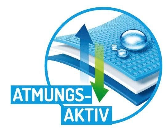 Fussgut Aktivsohlen »Aktiv-Einlagen, Antischock- und Ermüdungswirkung«, (Packung, 2 tlg.), antistatisch, waschbar, atmungsaktiv, antibakteriell bei Schweissfüssen