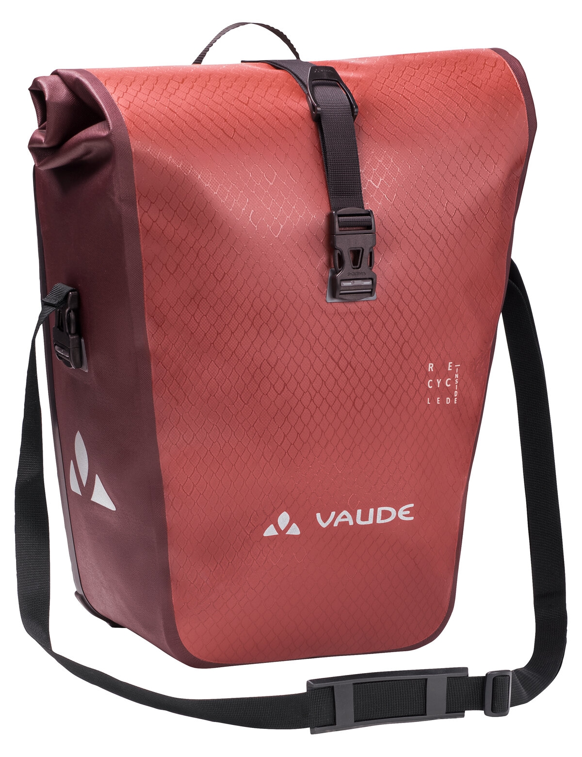 VAUDE Sacoche de vélo »AQUA BACK SINGLE (REC)« pour cyclisme, avec poche intérieure organisatrice, étanche