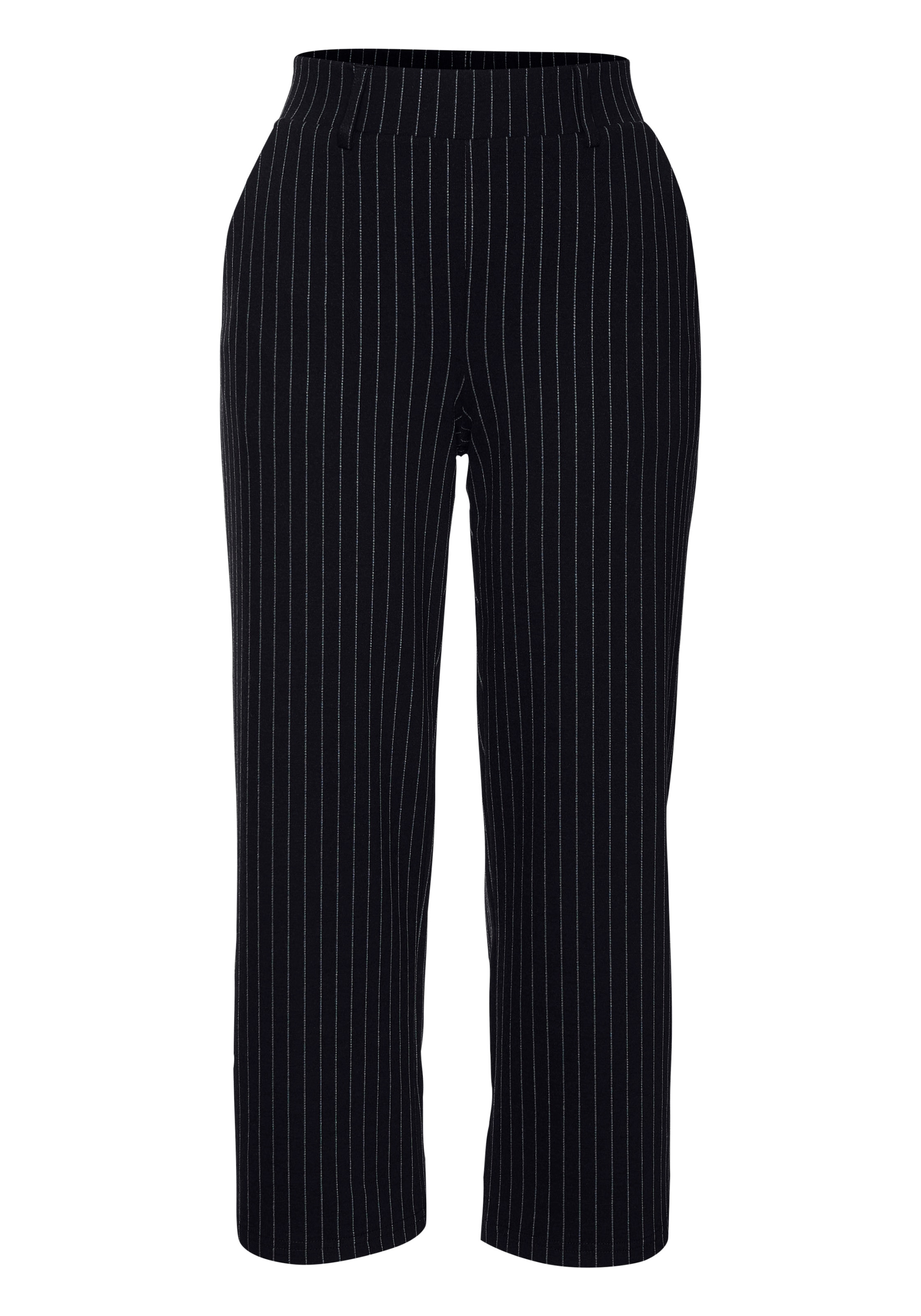 LASCANA Culotte  mit Jacquard Strickmuster oder uni schwarz