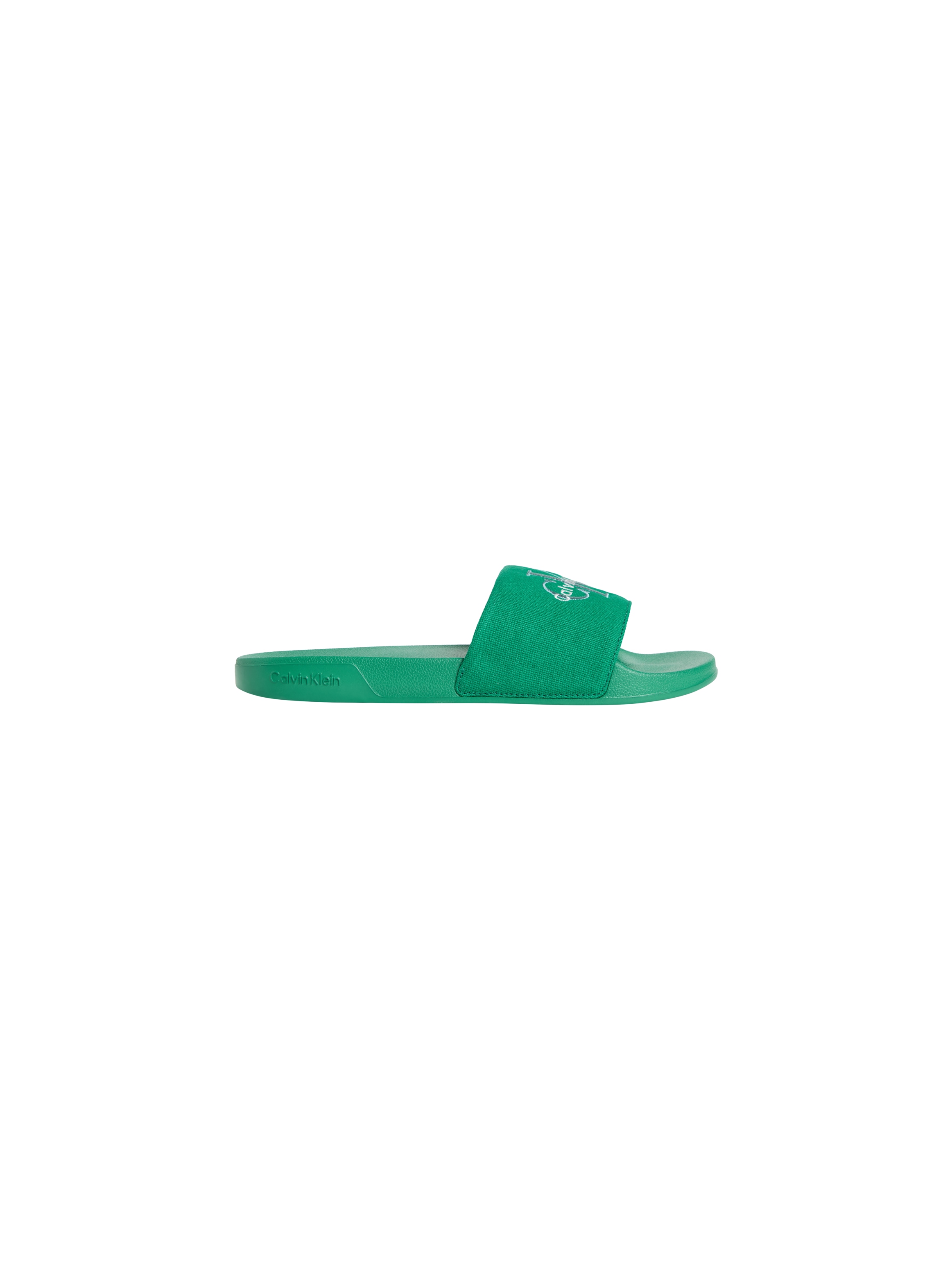 Calvin Klein Jeans Pantolette »ESS SLIDE CV«  Badeschuh, Flat, Poolslides mit Logoschriftzug