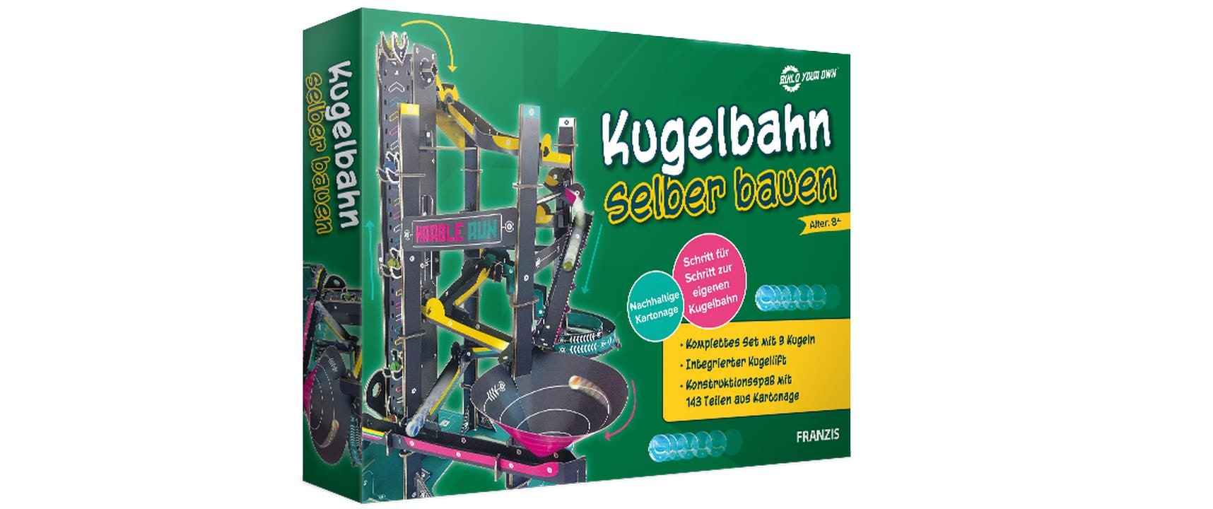 Experimentierkasten »Kugelbahn selber bauen 143-teilig«