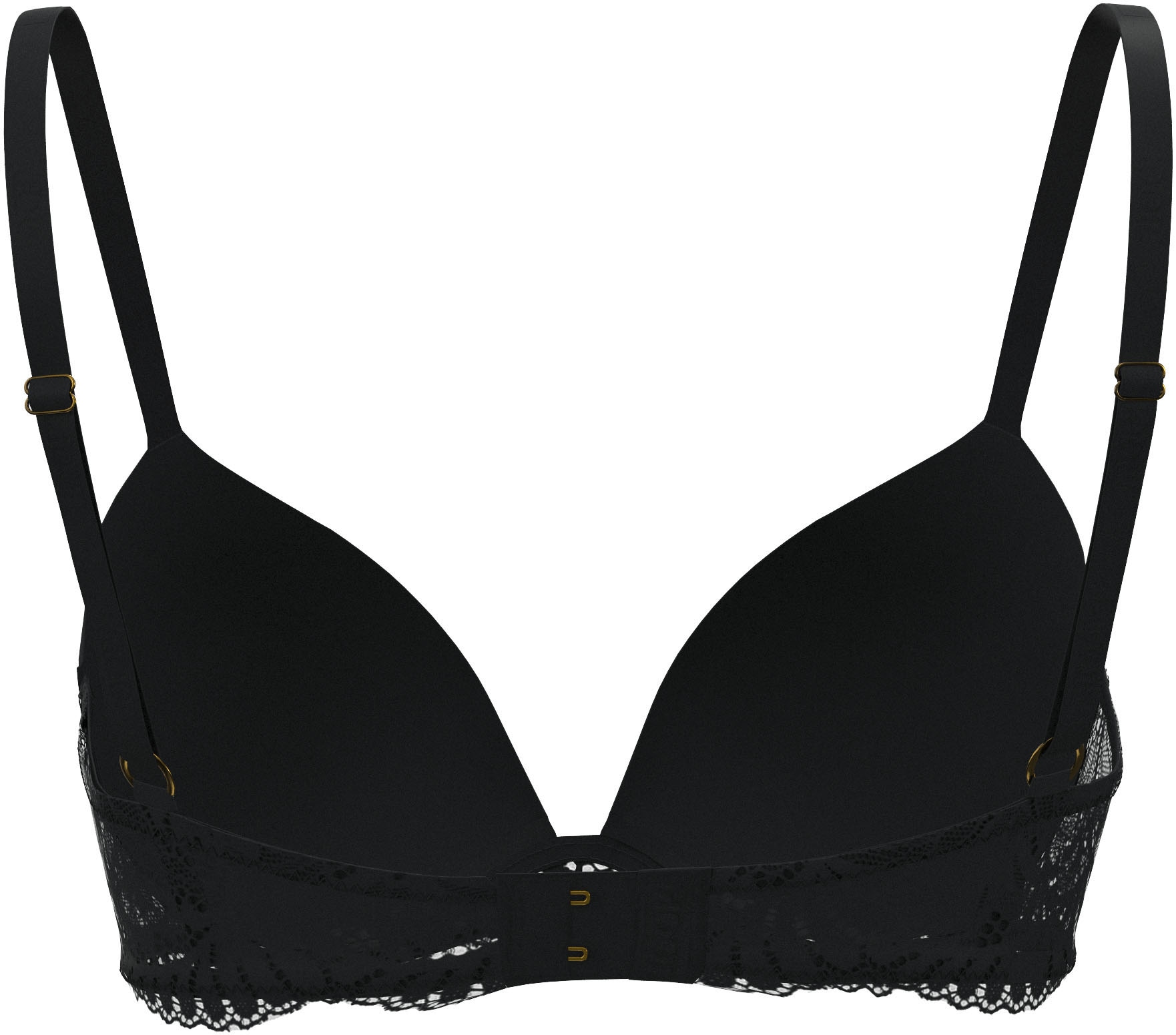 JOOP! Push-up-BH »Beautiful«, mit zarten Spitzenakzenten am Unterbrustband