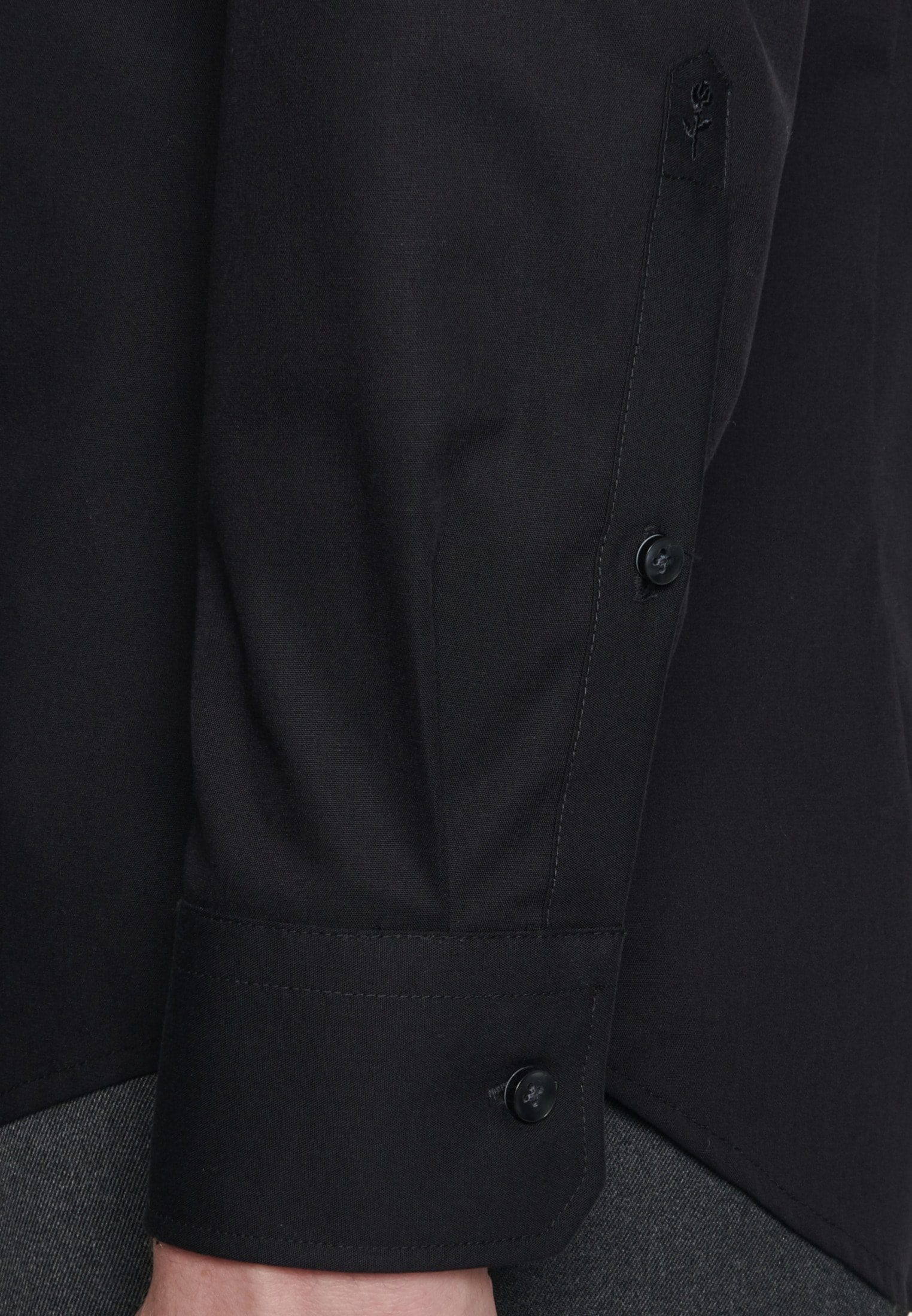 seidensticker Businesshemd »Schwarze Rose« X-Slim 1/1 Kentkragen Uni