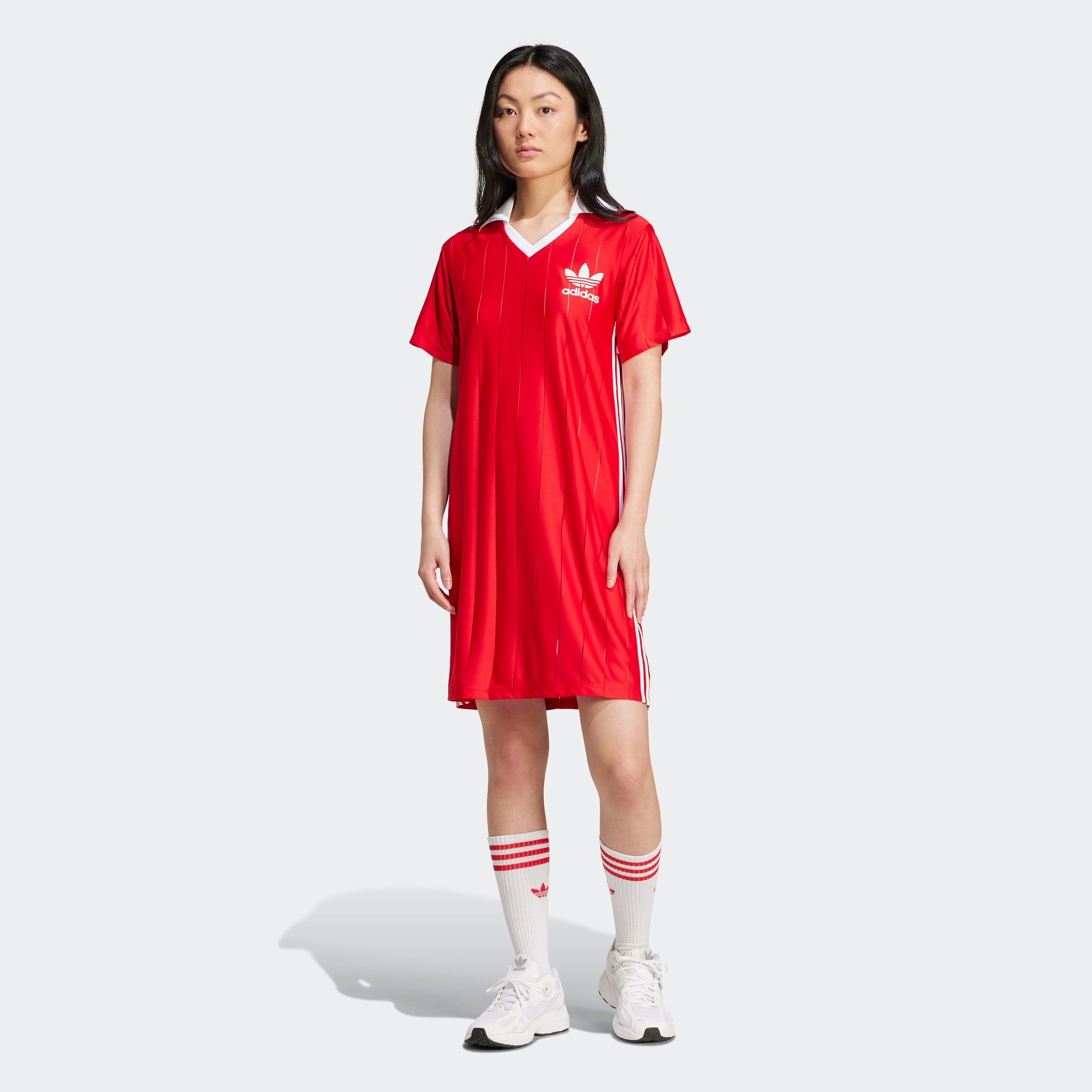 adidas Originals Shirtkleid »3 S PNST DRESS«, (1 tlg.)