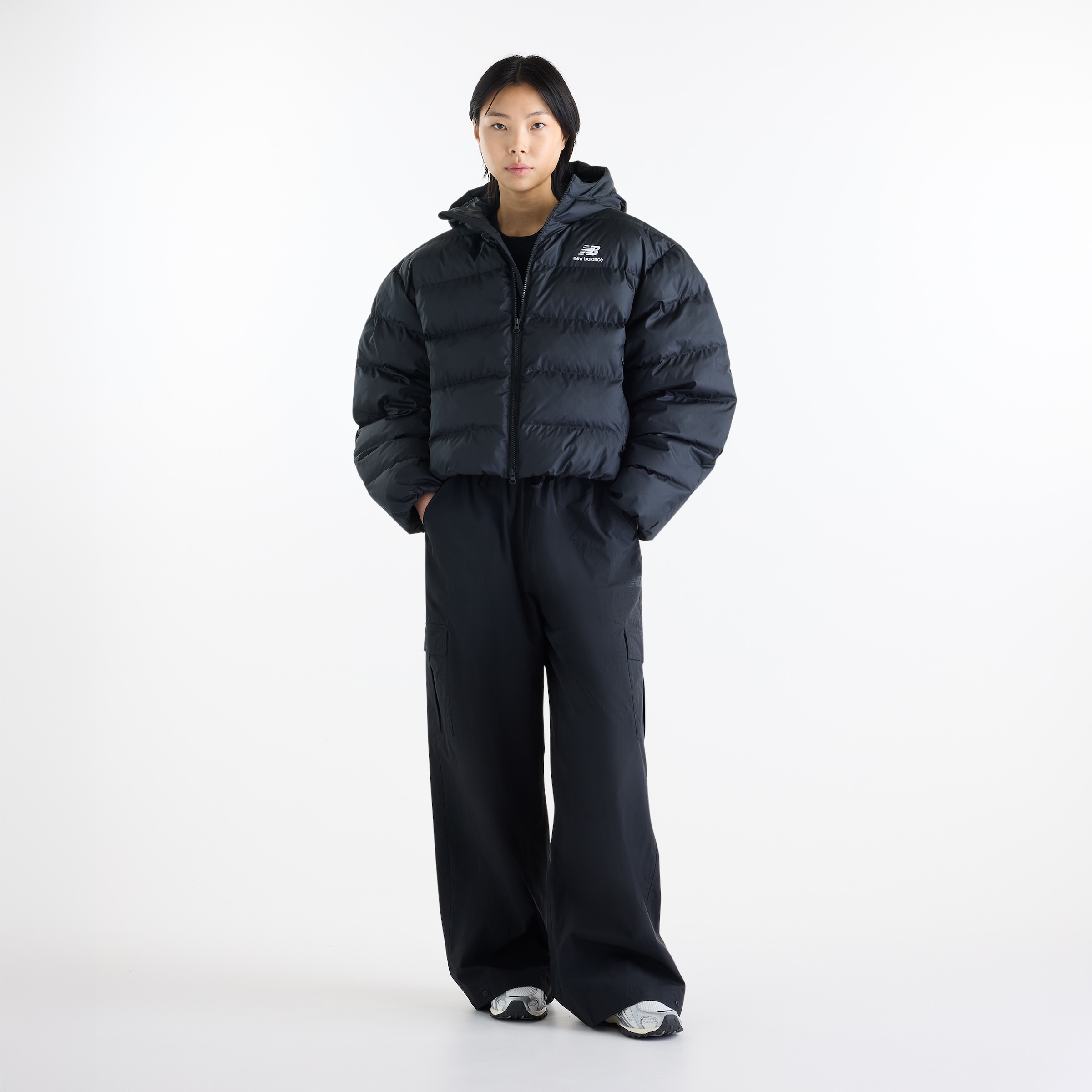 New Balance Veste matelassée »BOSTON PUFFER JACKET« avec rembourrage en polyester