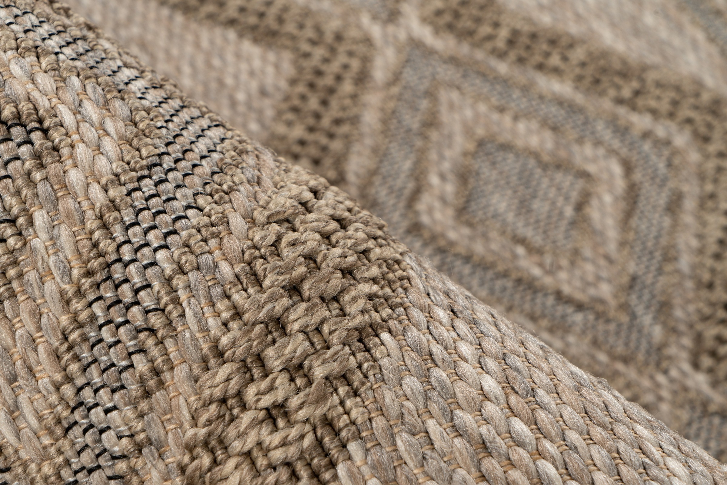 Kayoom Teppich »Sindra 225« rechteckig 9 mm Höhe Kurzflor