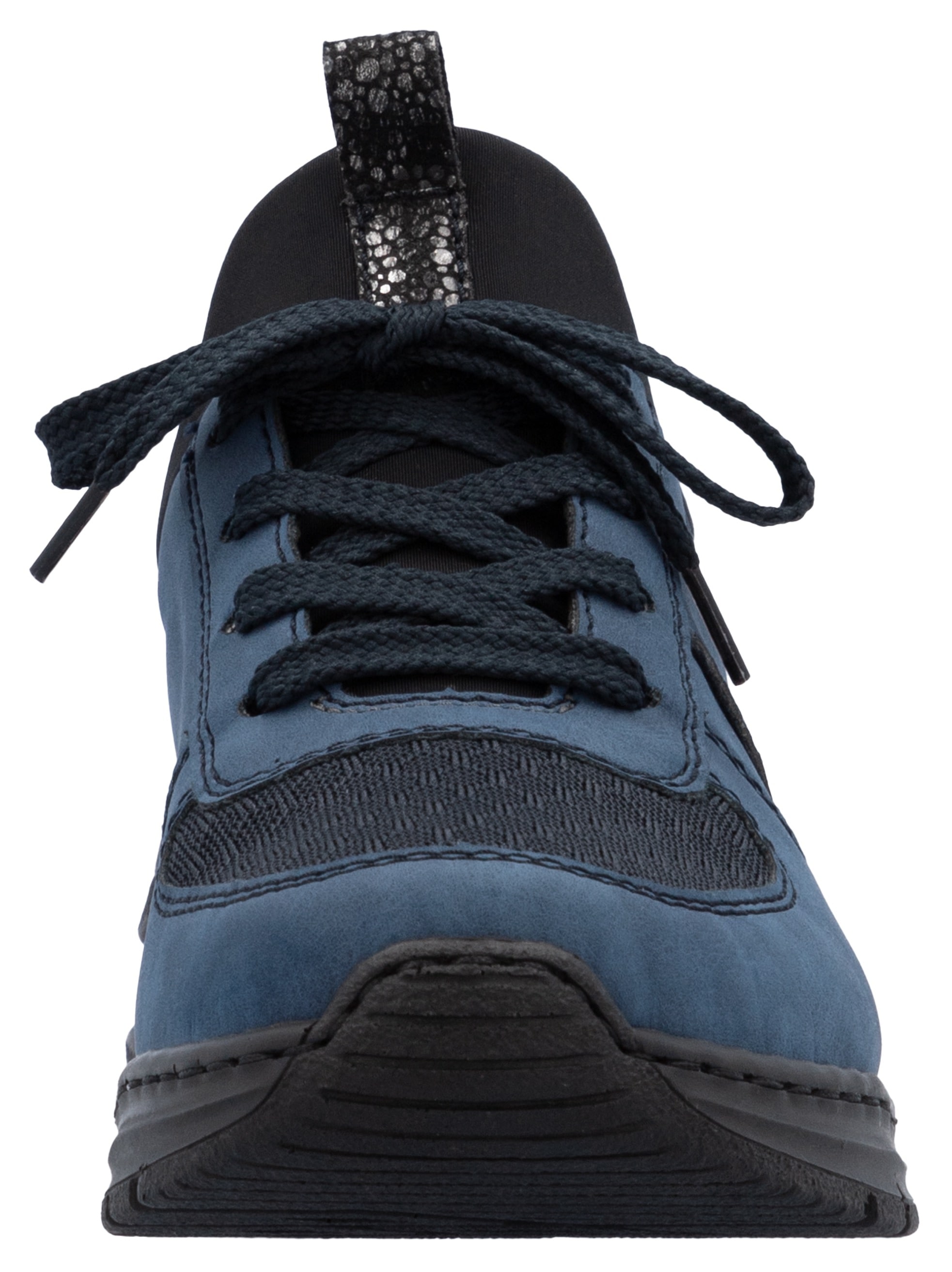 Rieker Slip-On Sneaker, Schlupfschuh, Halbschuh, Freizeitsneaker, weiche MemoSoft-Innensohle