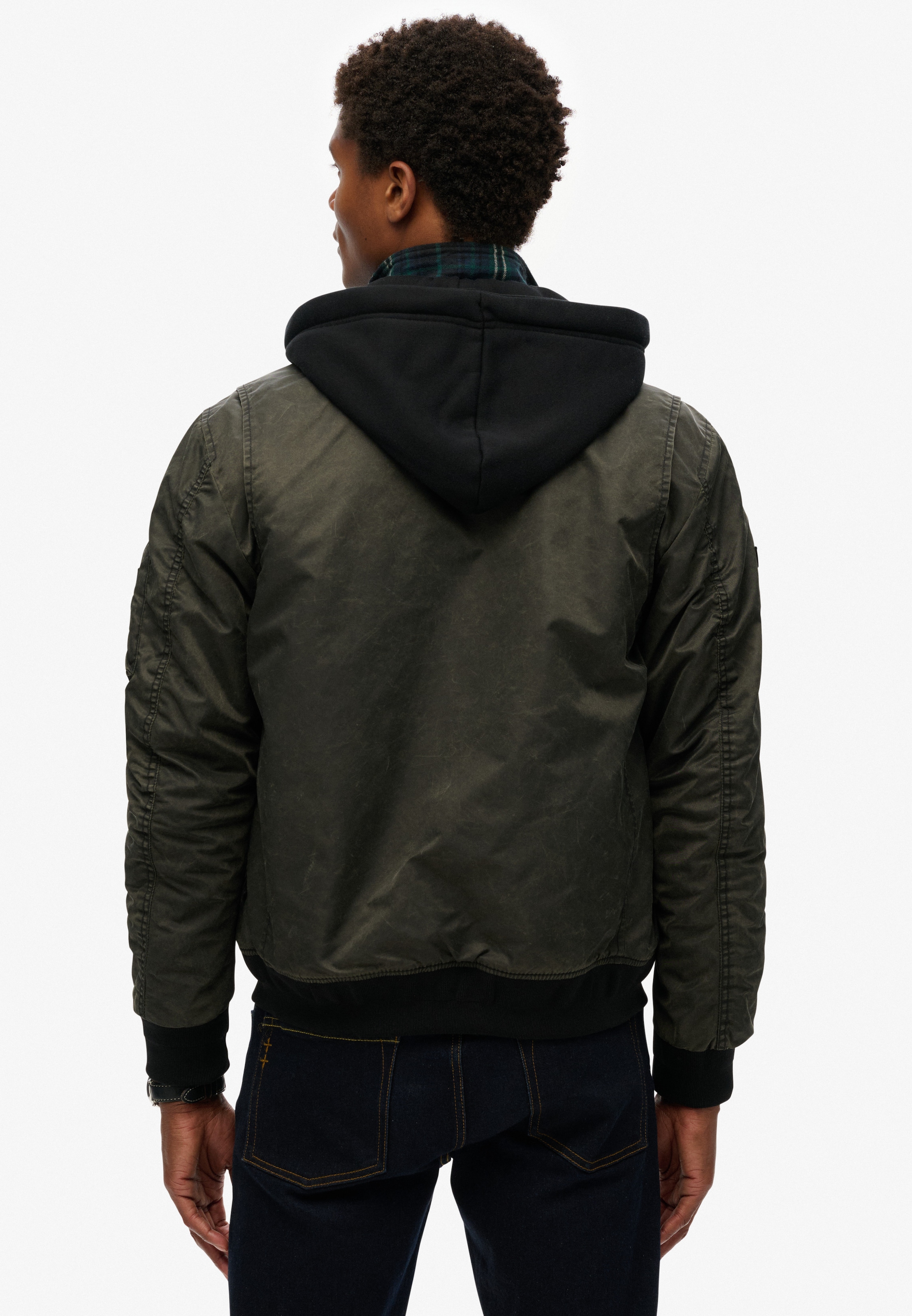 Superdry Parka »MILITARY MA1 BOMBER JACKET«, ohne Kapuze
