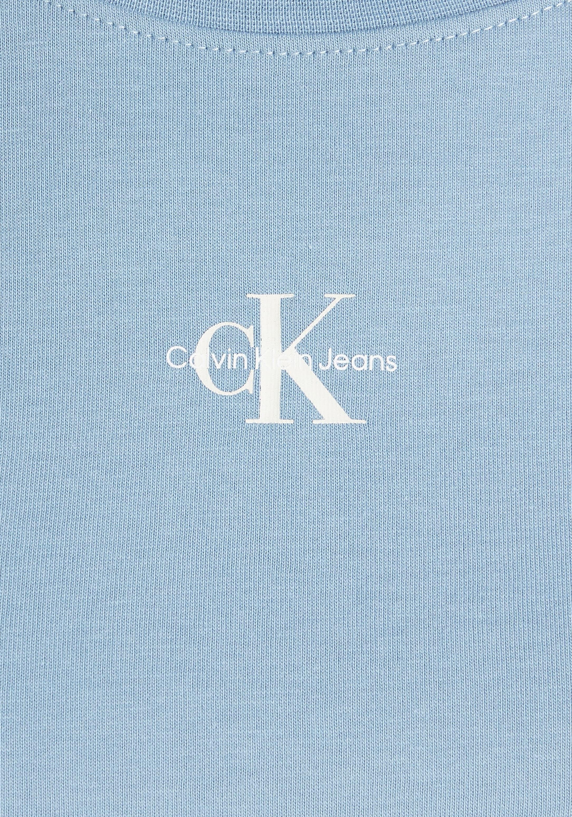 ♕ Calvin Klein Jeans T-Shirt MONOLOGO versandkostenfrei mit TEE«, FIT SLIM Rundhalsausschnitt bestellen »MICRO